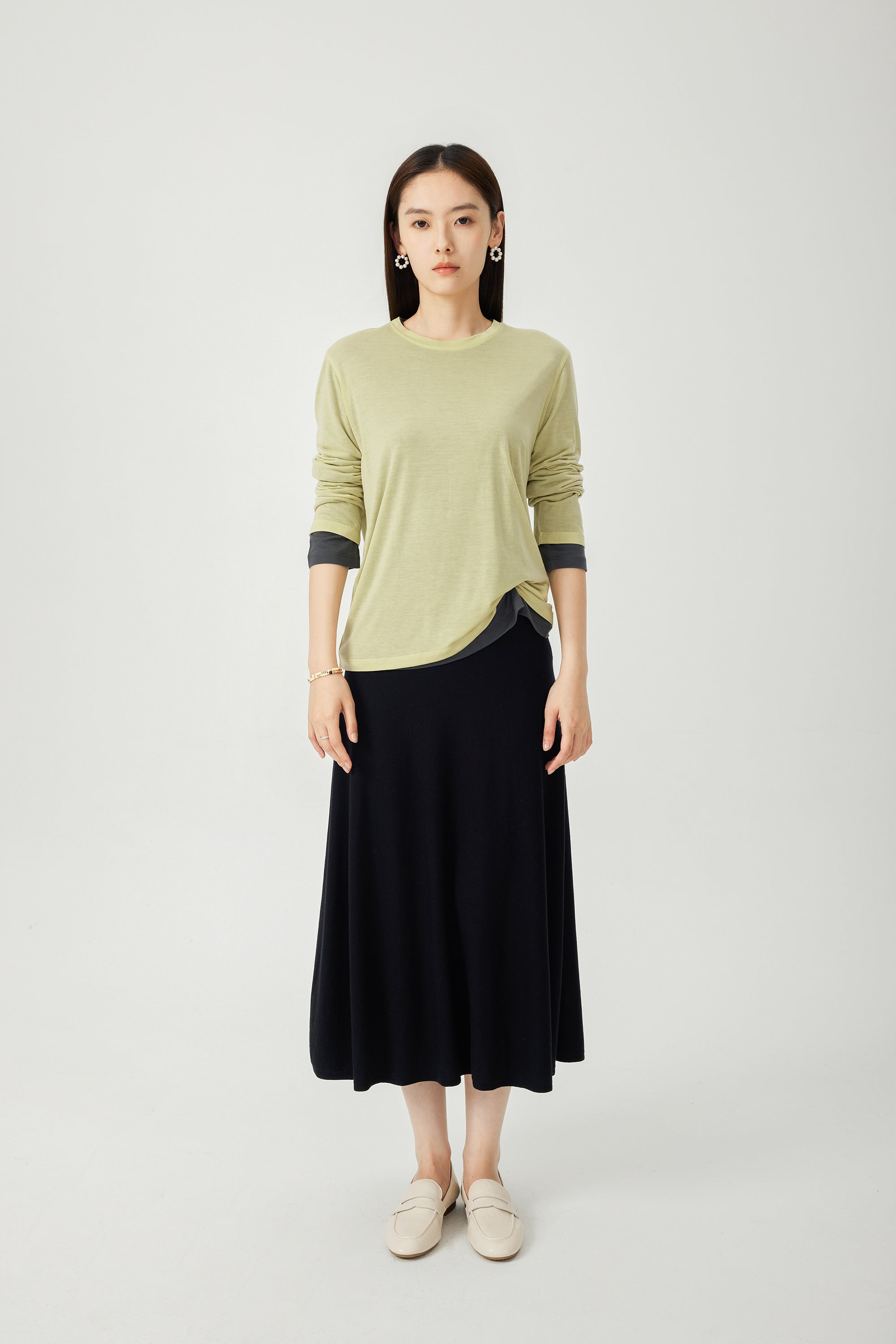 IRIS TENCEL™ 上衣(青檸色)