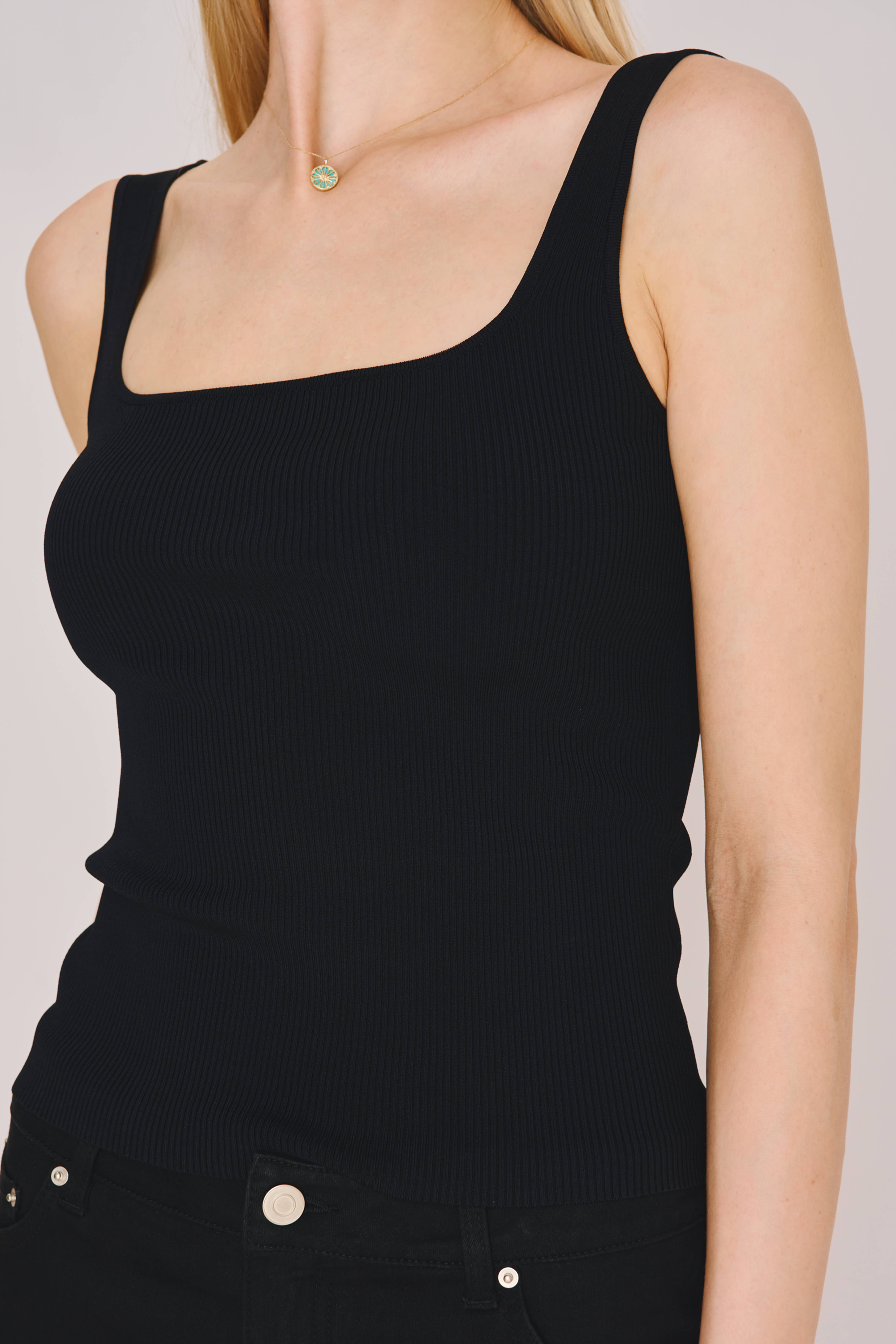 SUNNY 兩穿背心(黑色)