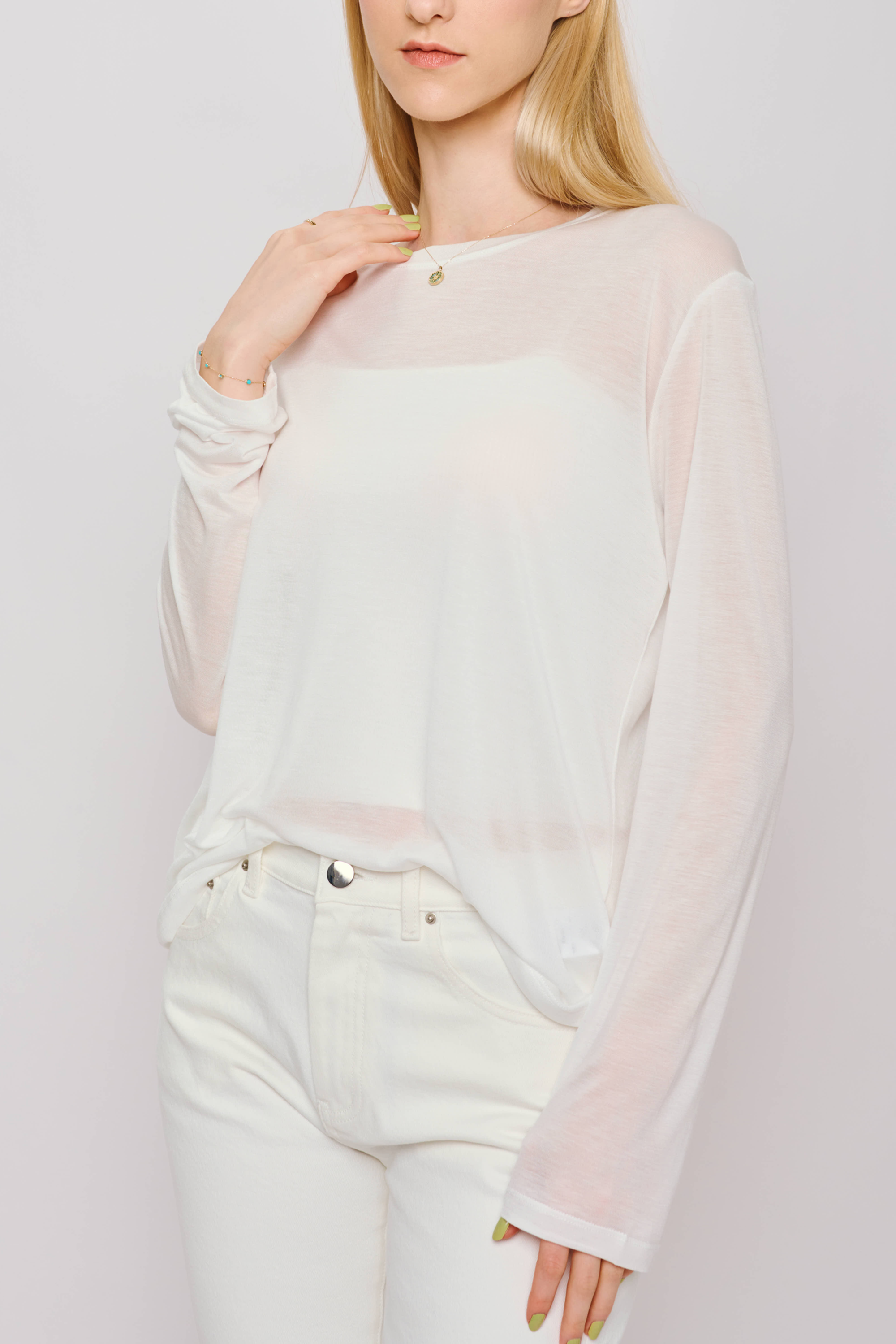 IRIS TENCEL™ 上衣(白色)