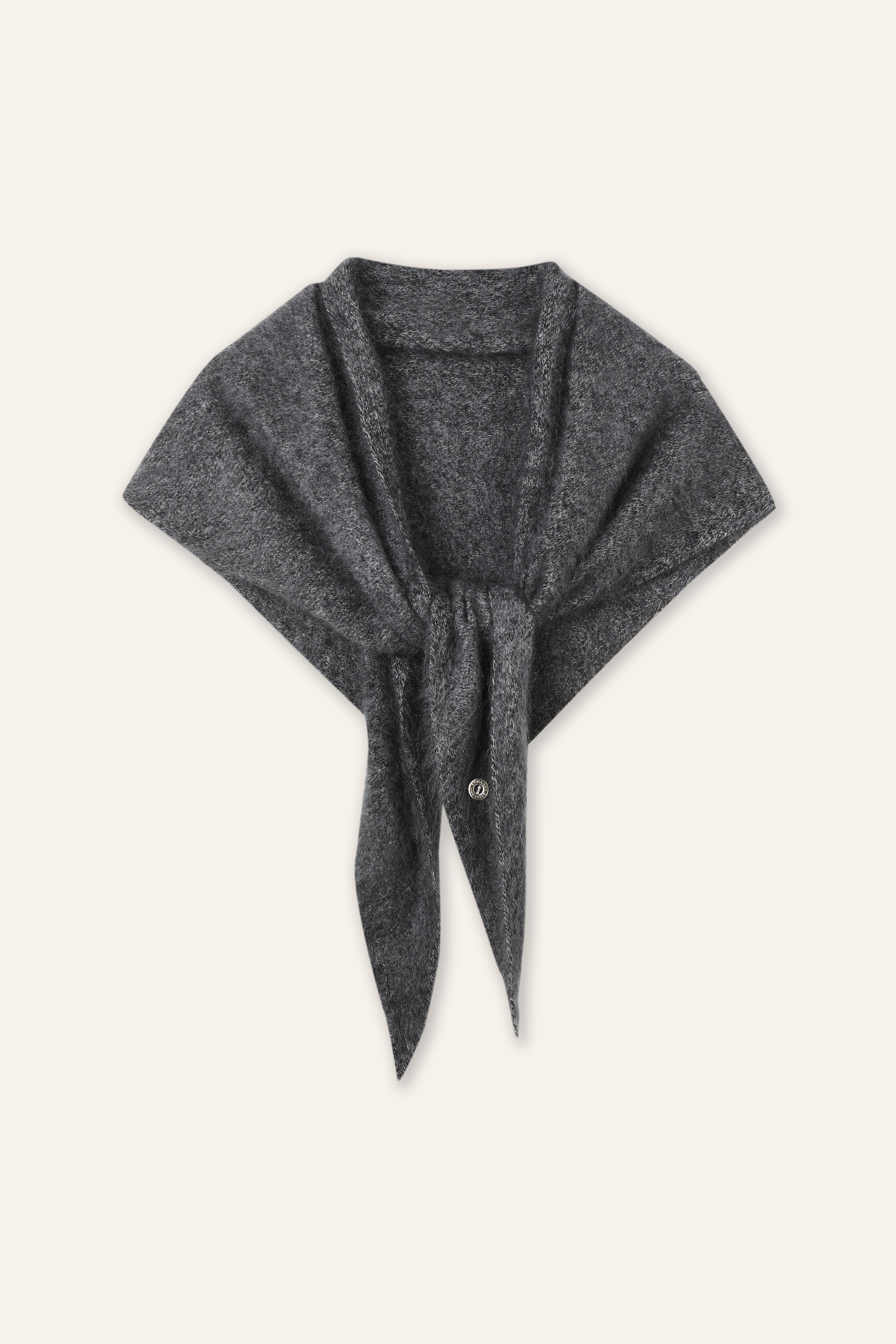 TIGER 2.0 merino wool scarf (Grey)