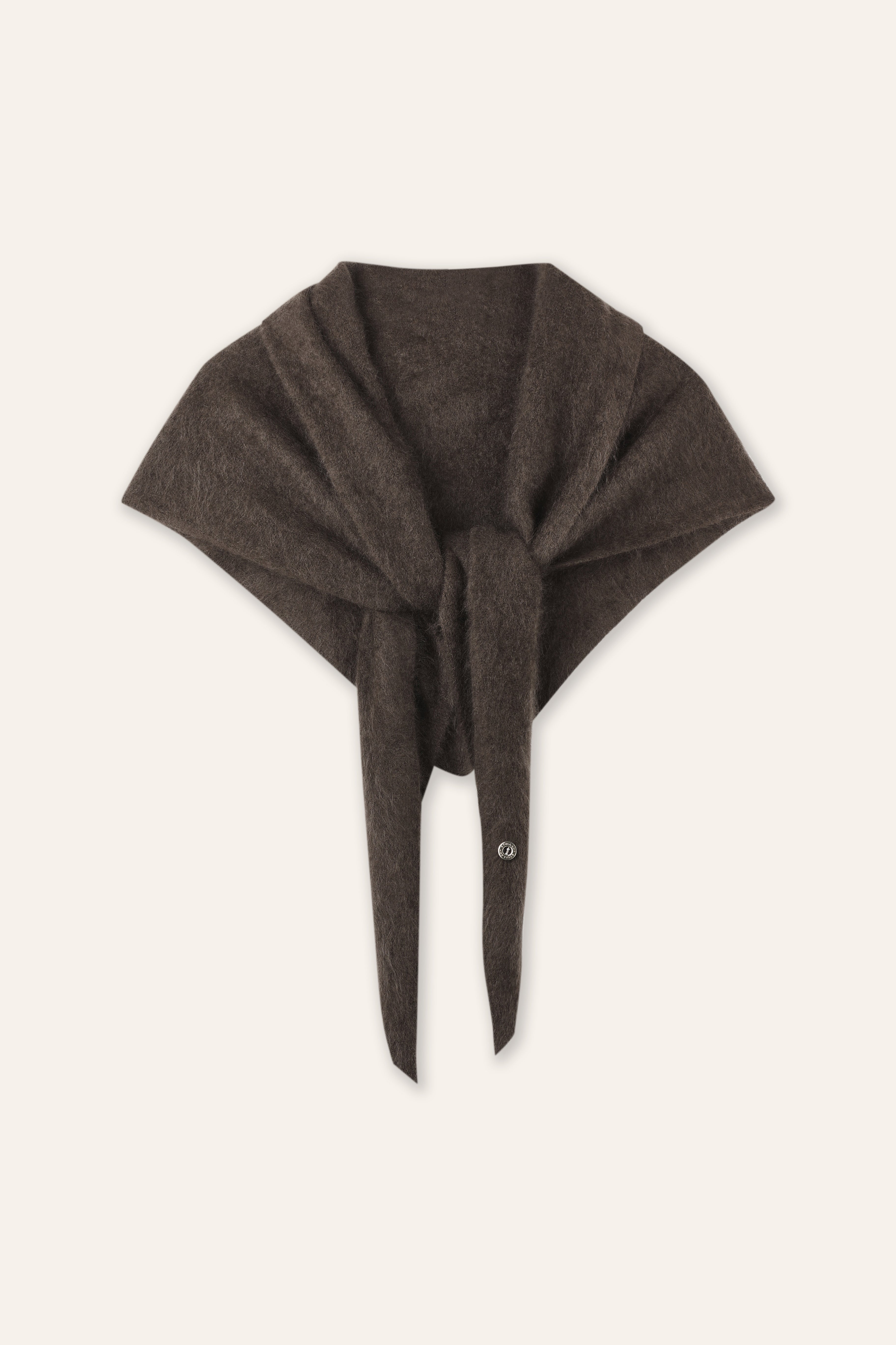 TIGER 2.0 merino wool scarf (Charocal)