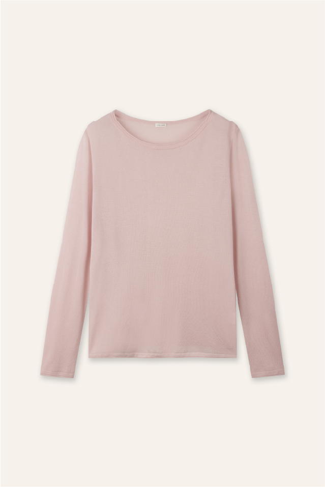 SHINE TENCEL 混紡上衣(粉紅色)
