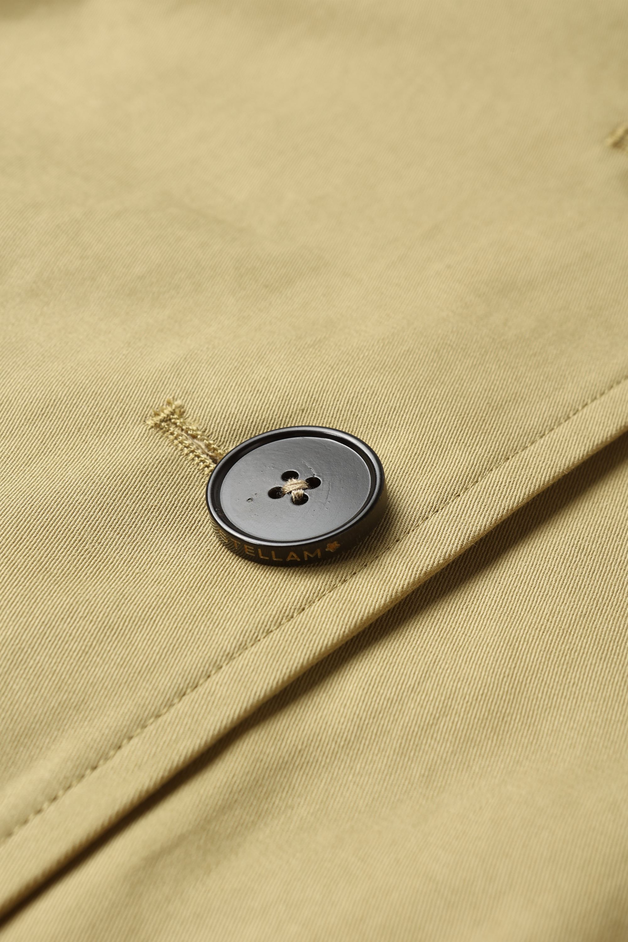 CANNE cotton jacket (Khaki)