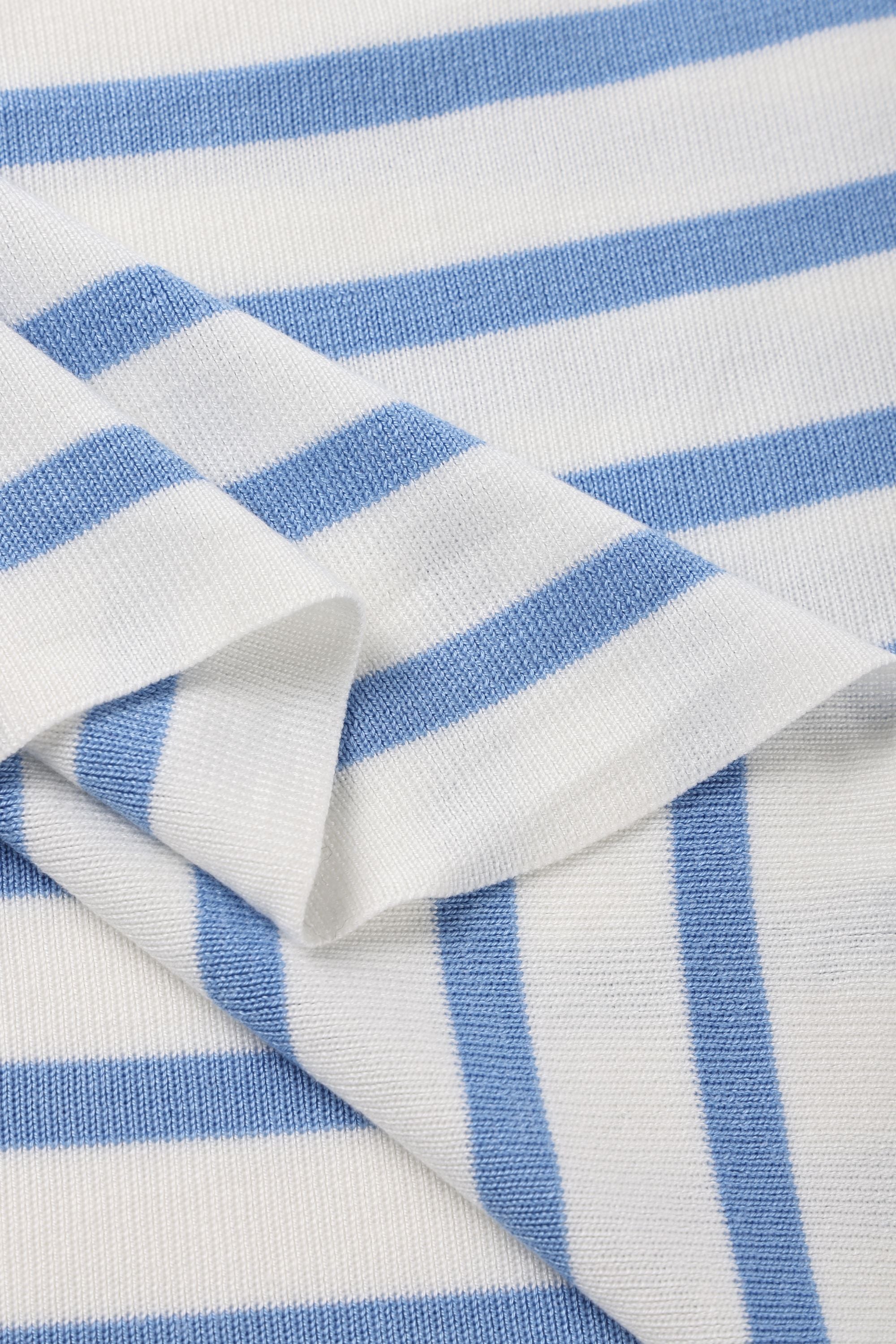 DAY lyocell cardigan (Blue stripe)