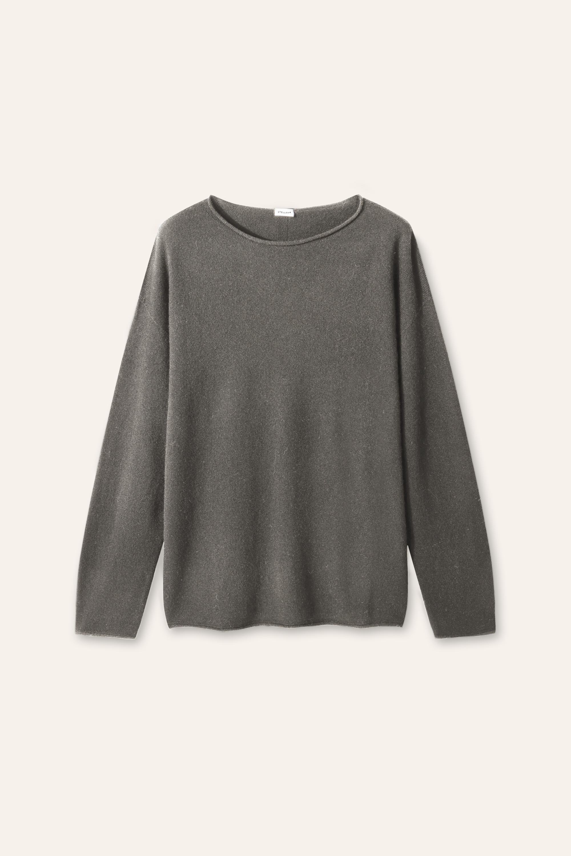 ELEANOR seamless cashmere-blend sweater (Mocha)