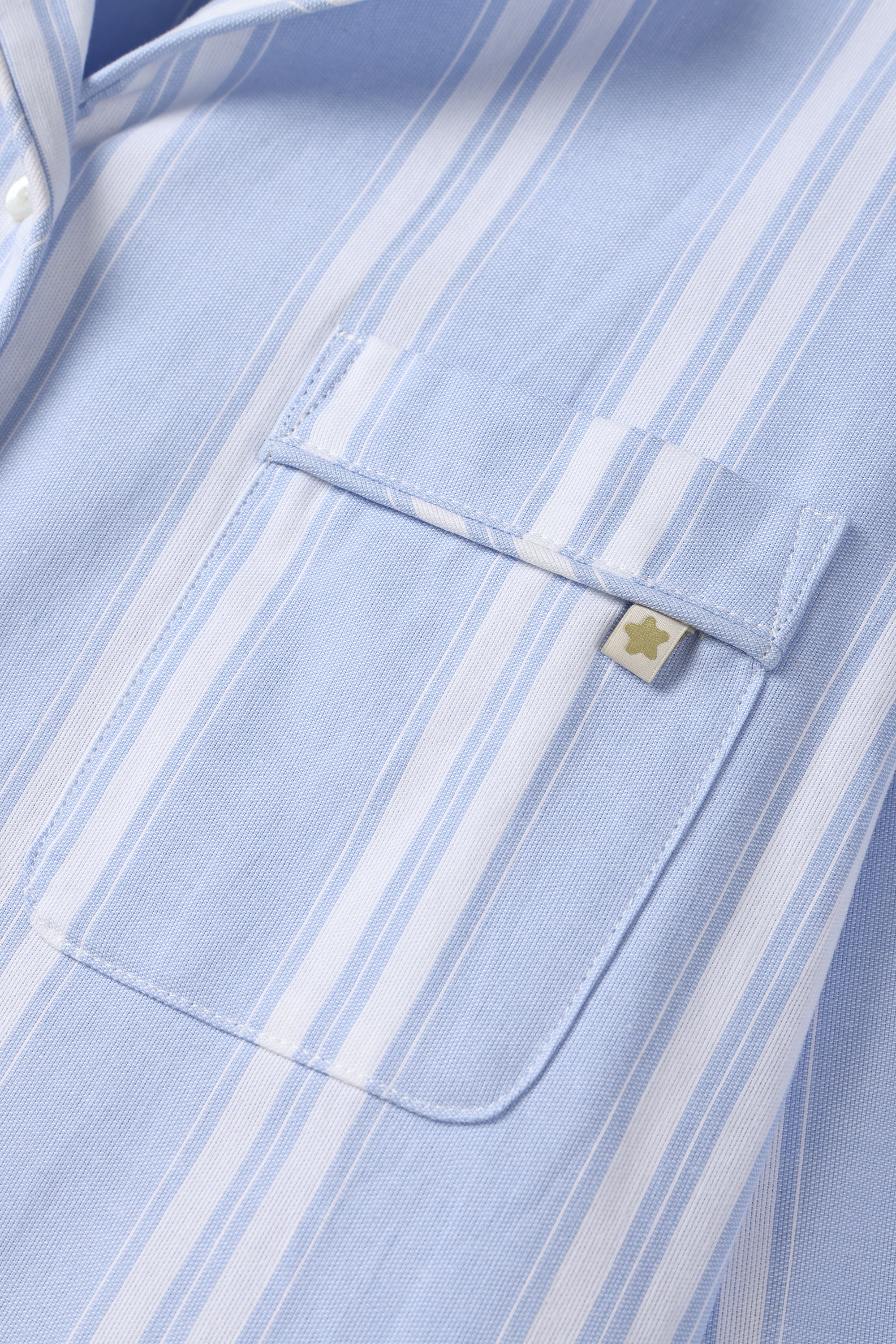 JOVIA organic cotton pajamas (Sky stripe)