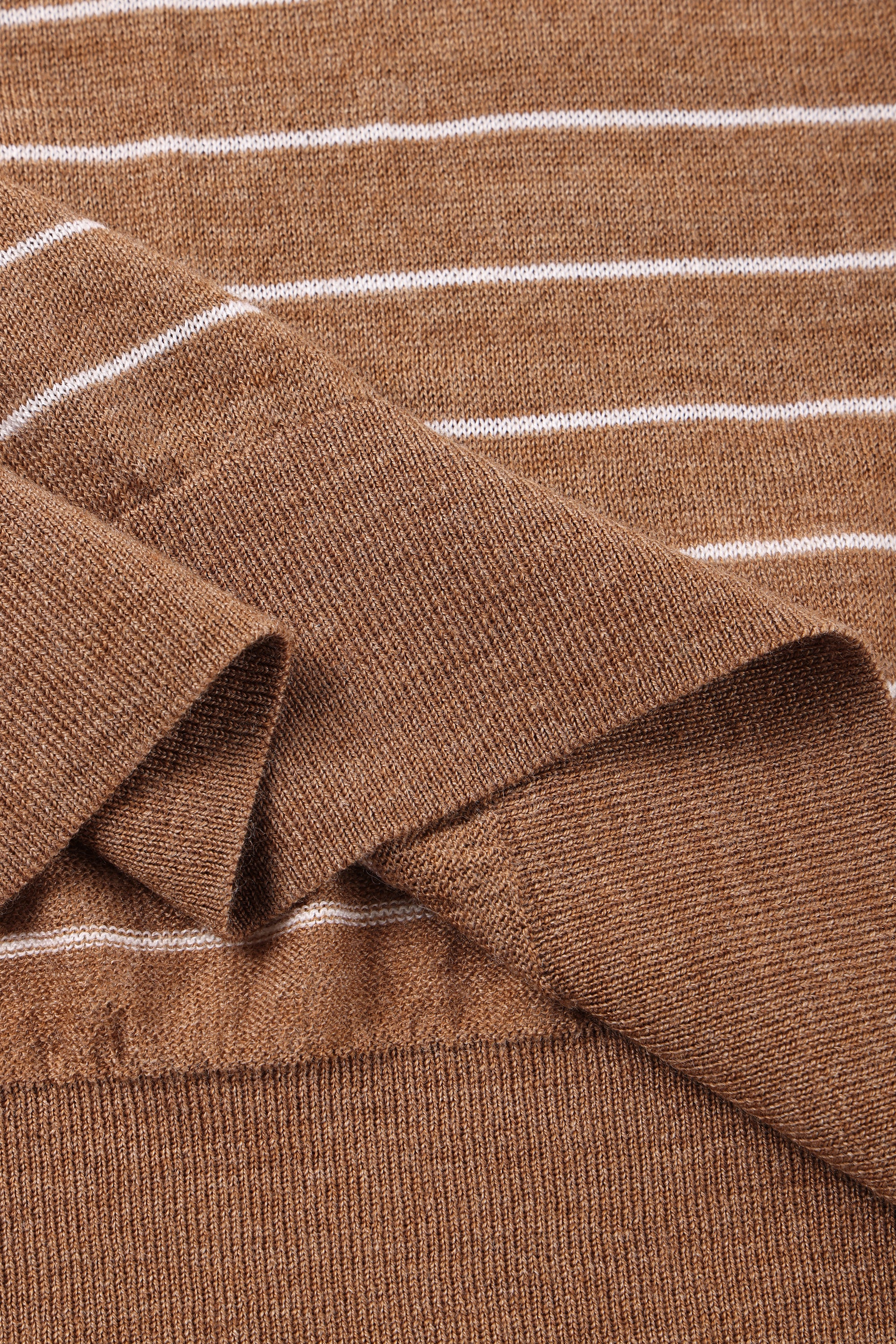 LYON wool sleeveless top (Brown)