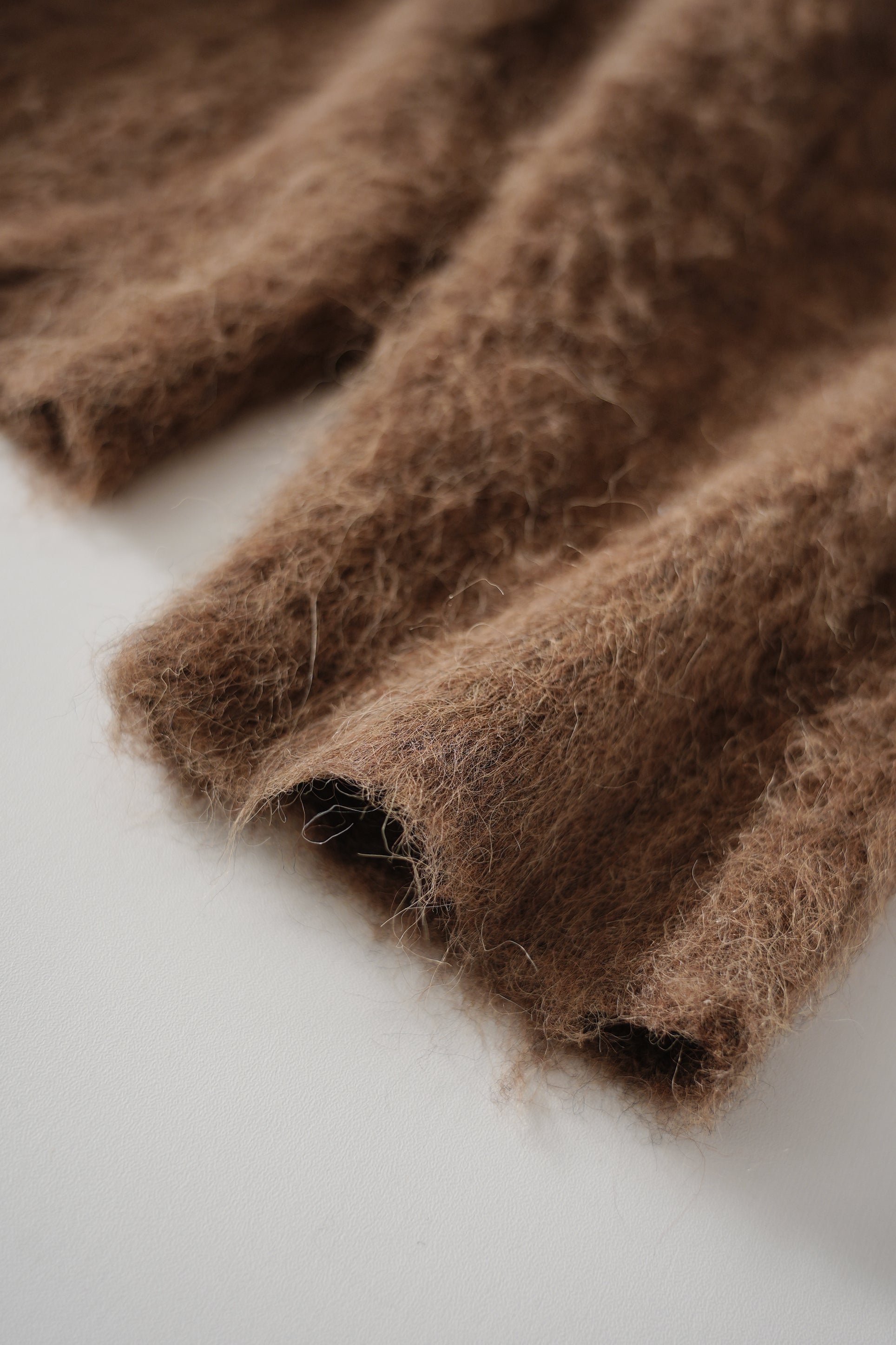 JESSICA alpaca cardigan (Brown)