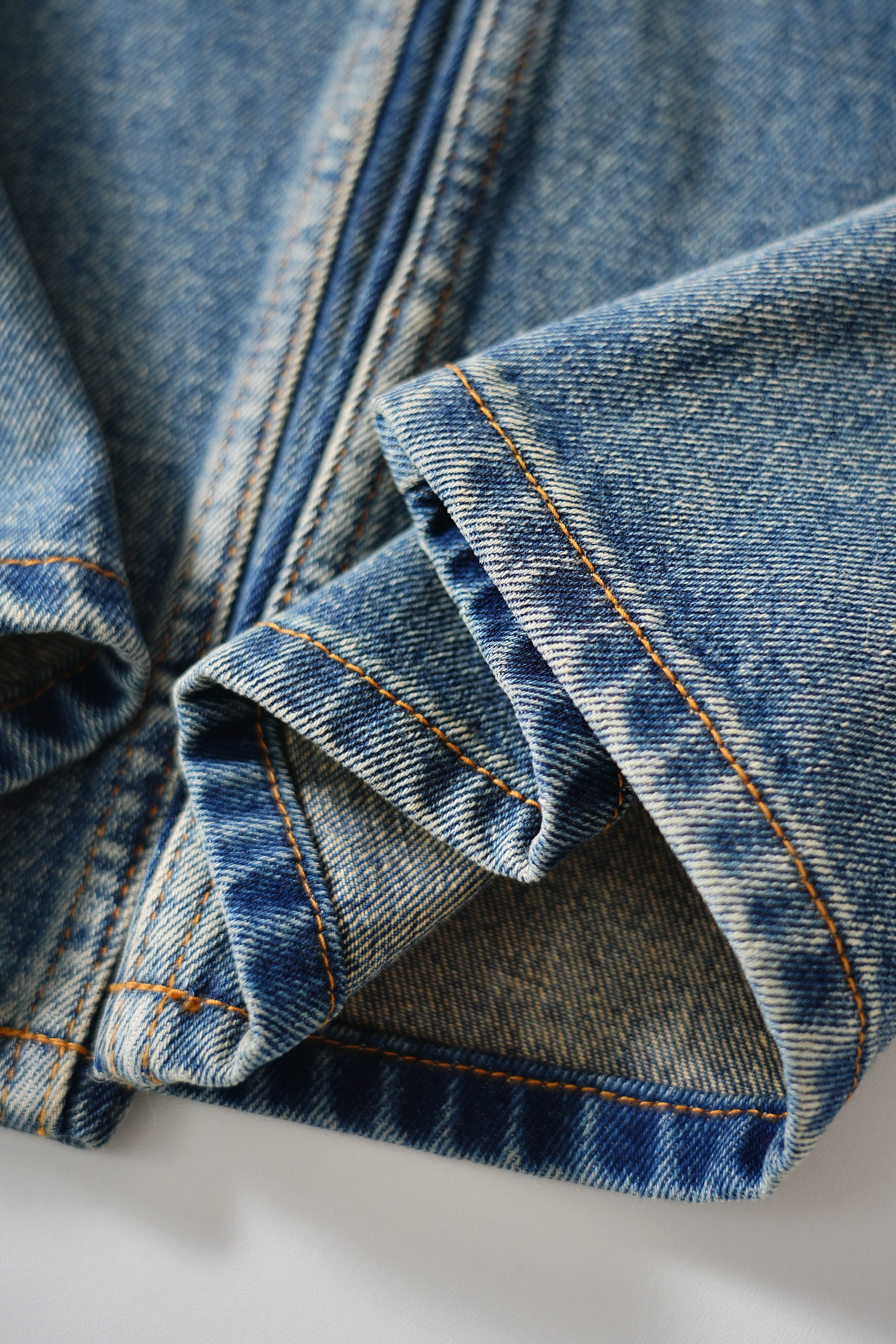 OPAL high-rise straight-leg jeans (Blue)