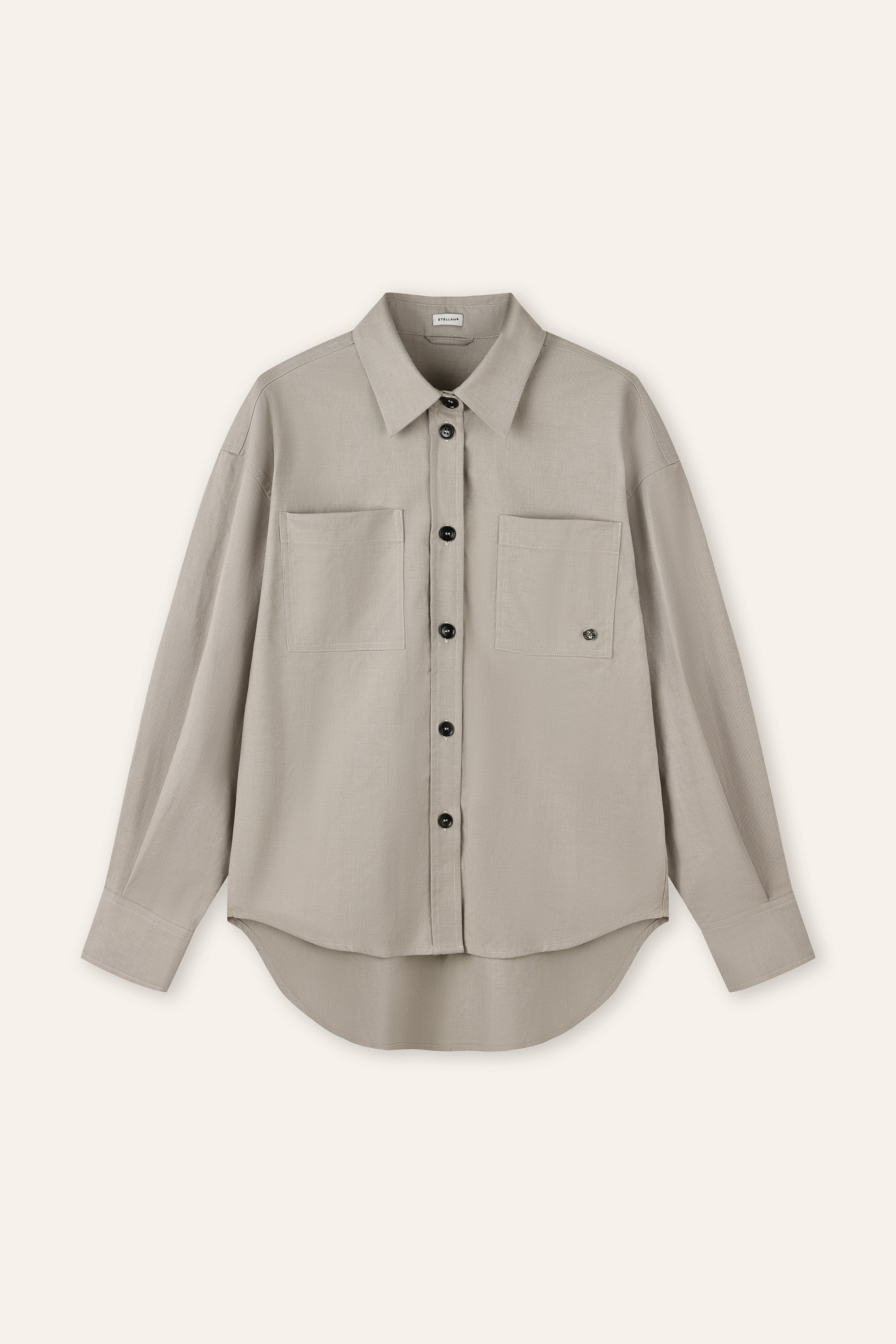 MANDY organic cotton shirt (Oatmeal)