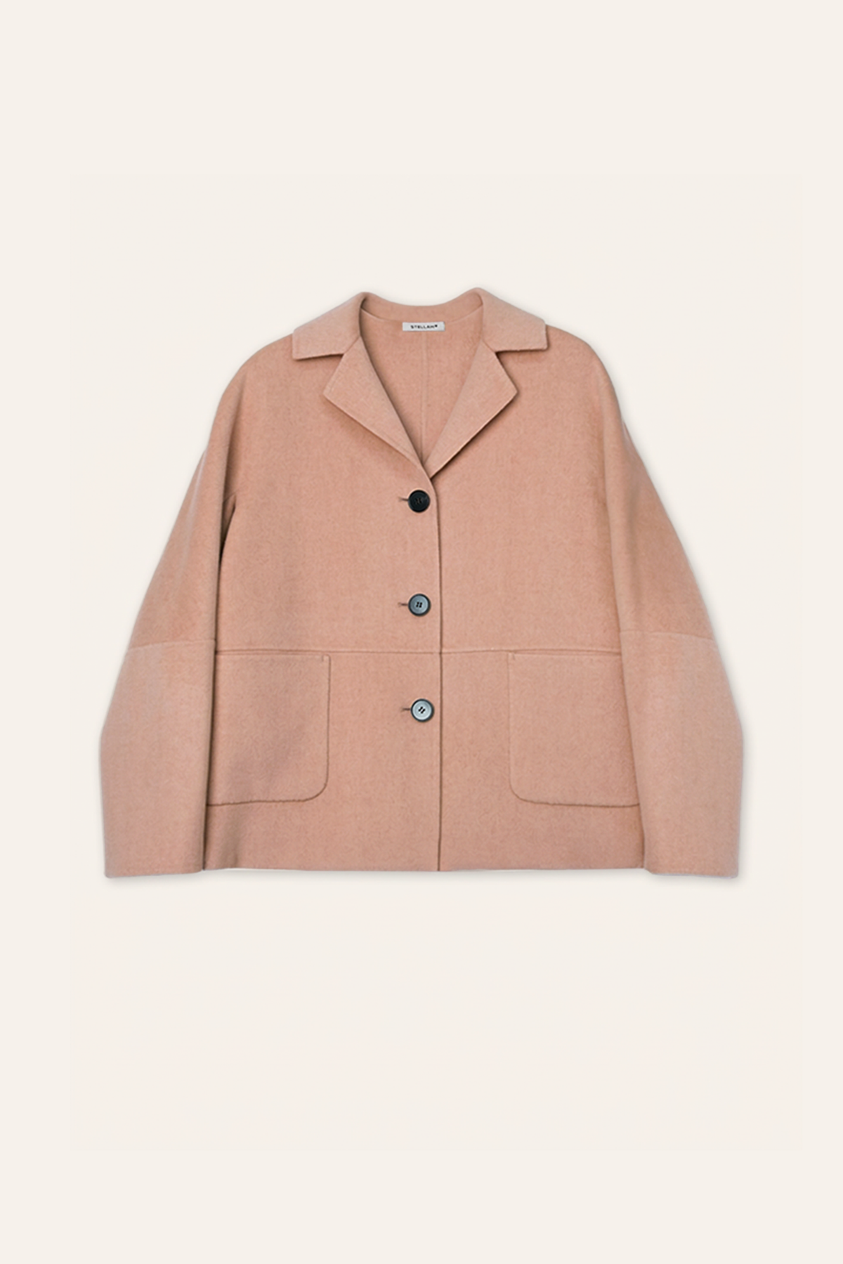 MARCO camel-blended jacket (Pink)