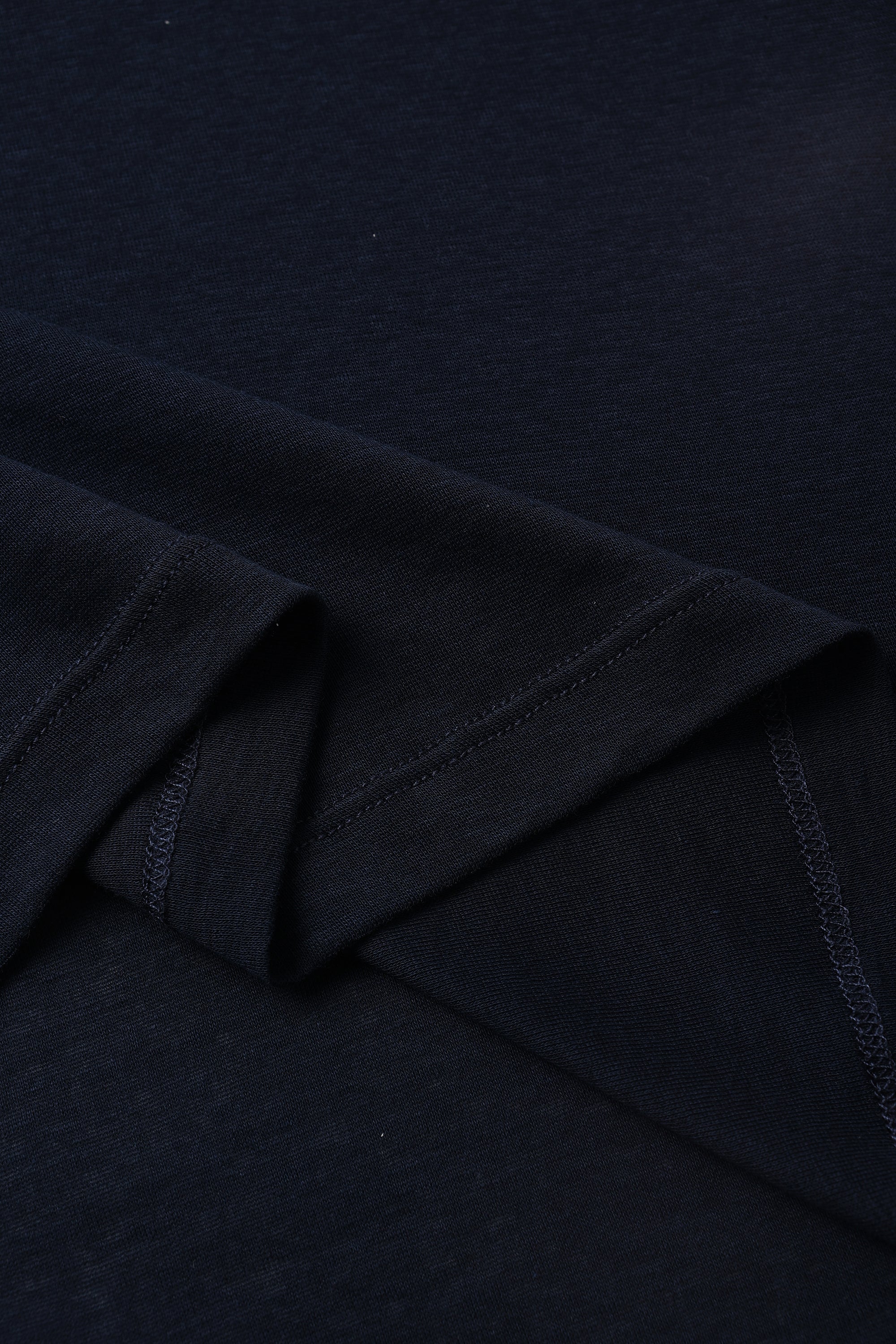 PIMA cotton long-sleeves (Navy)