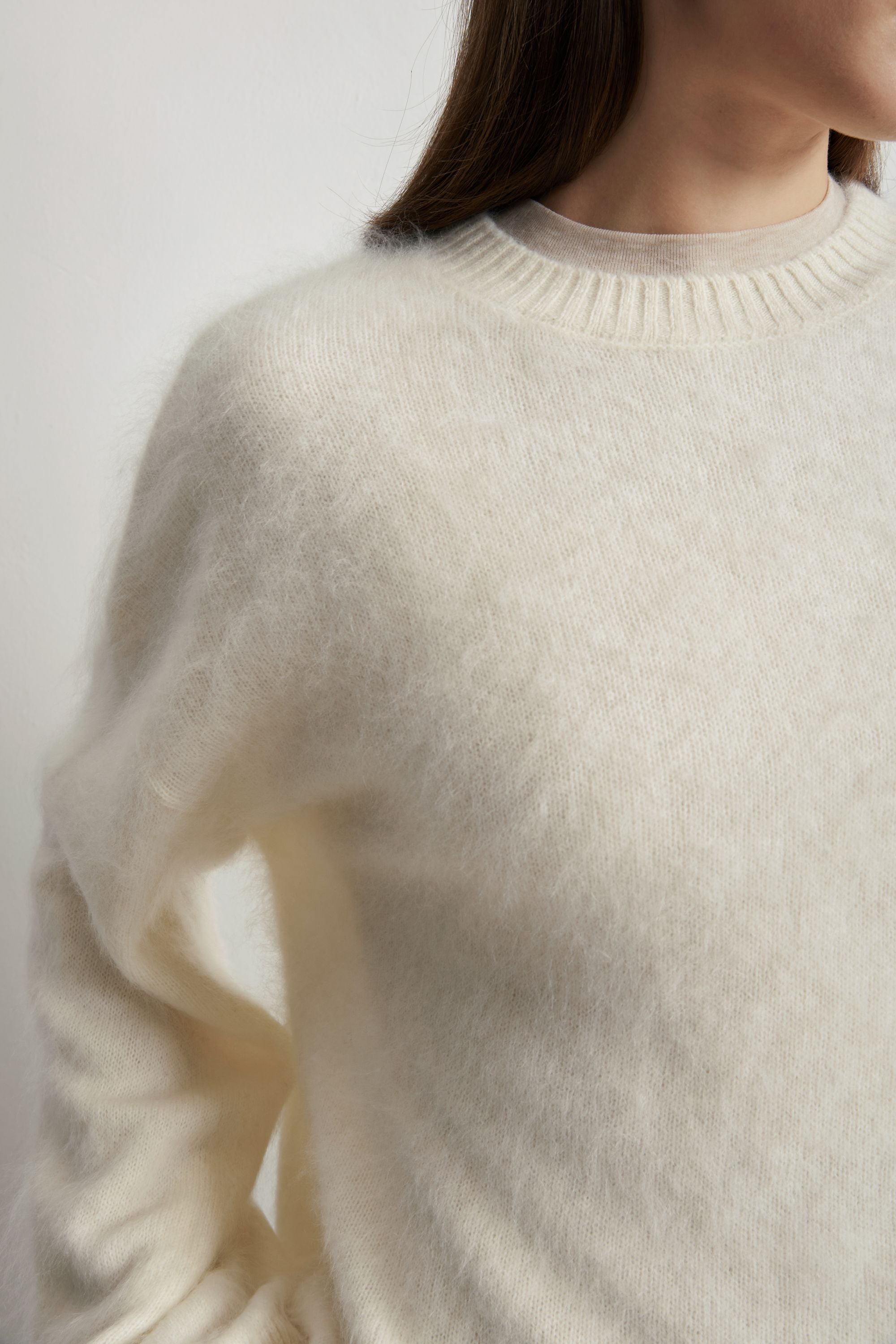 SUPERIOR美麗諾羊毛衫(白色)