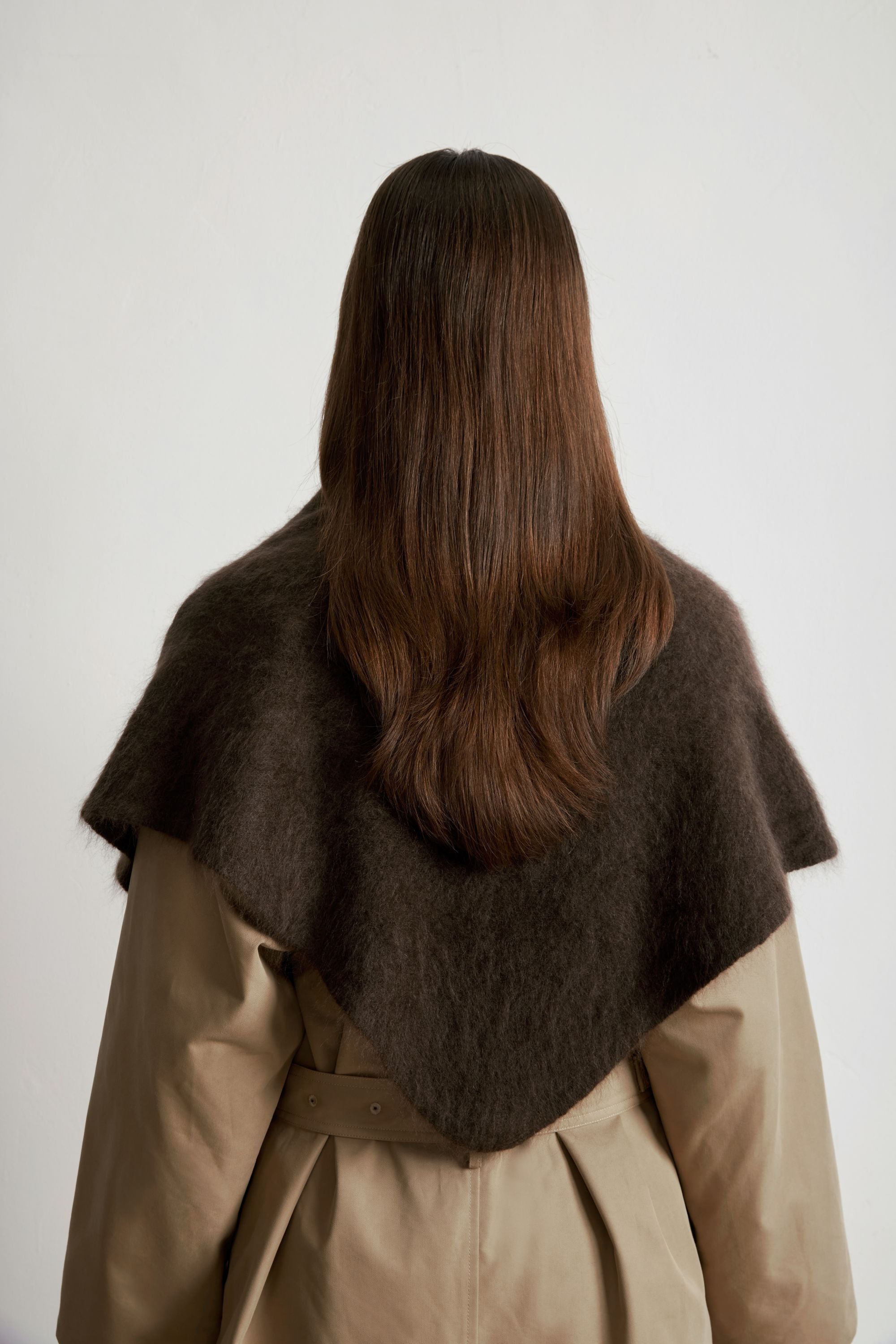 TIGER 2.0 merino wool scarf (Charocal)