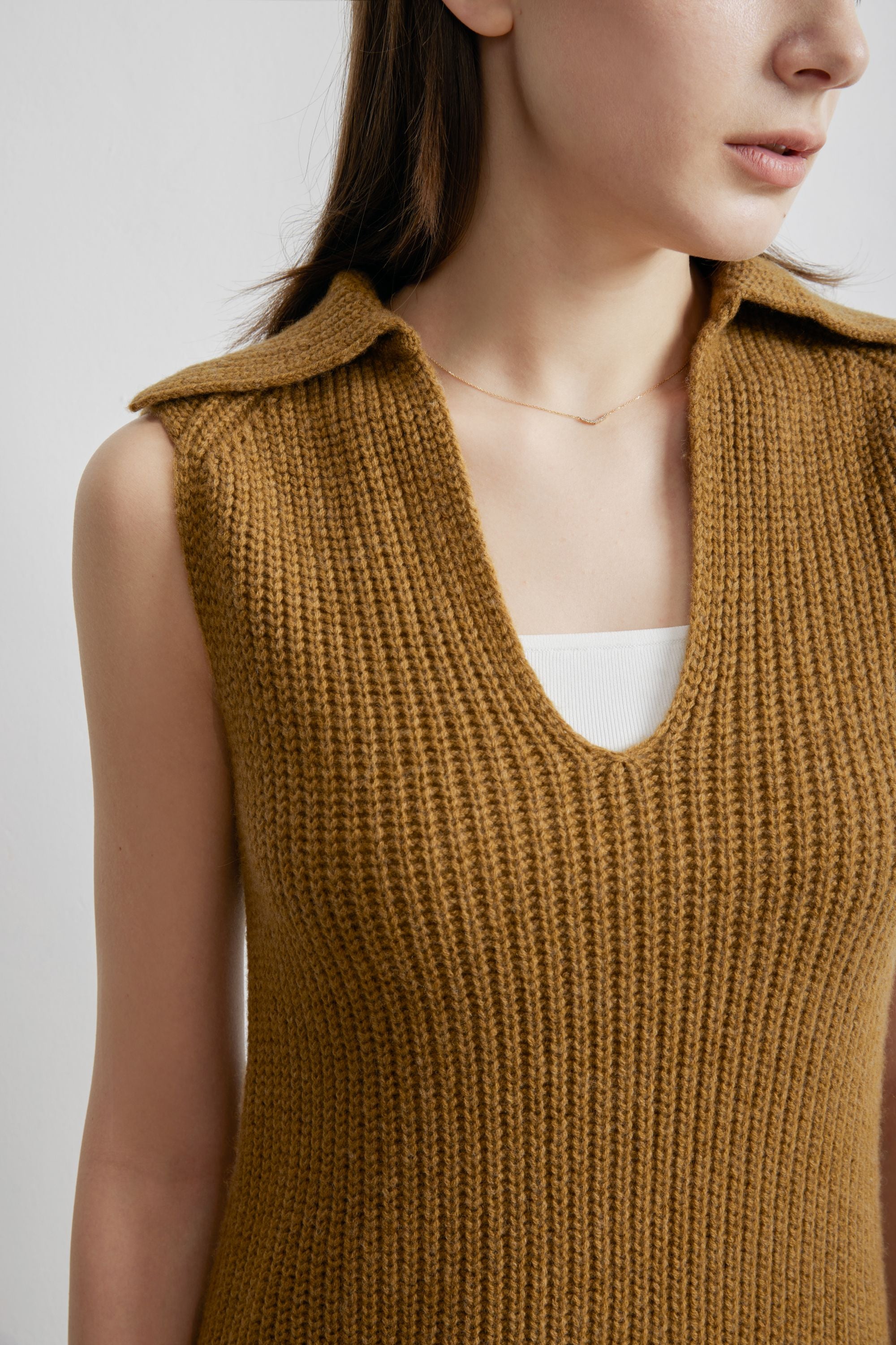 ABBY cashmere midi dress (Breen)