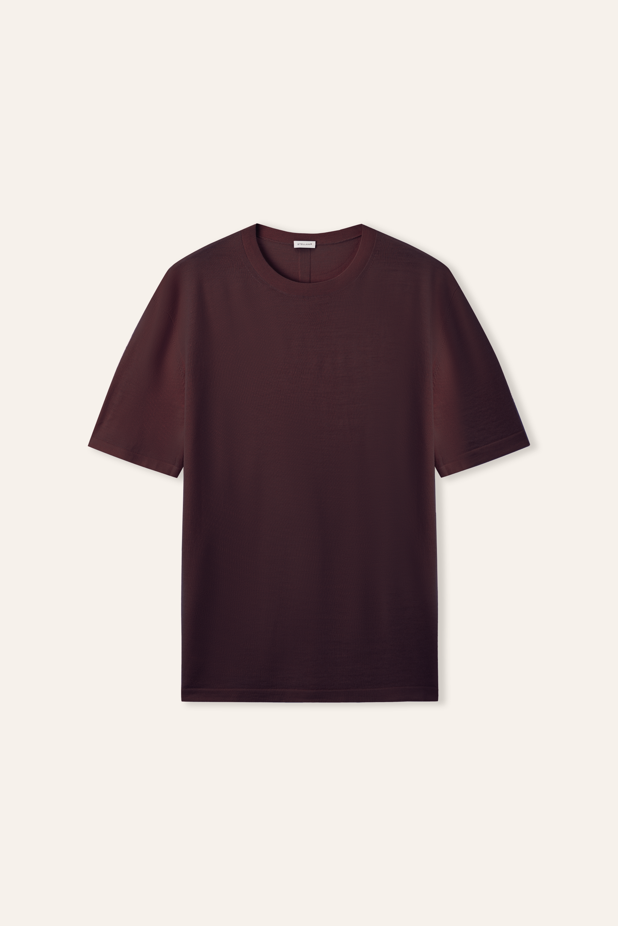 SUPER-M superfine merino wool top (Brown)