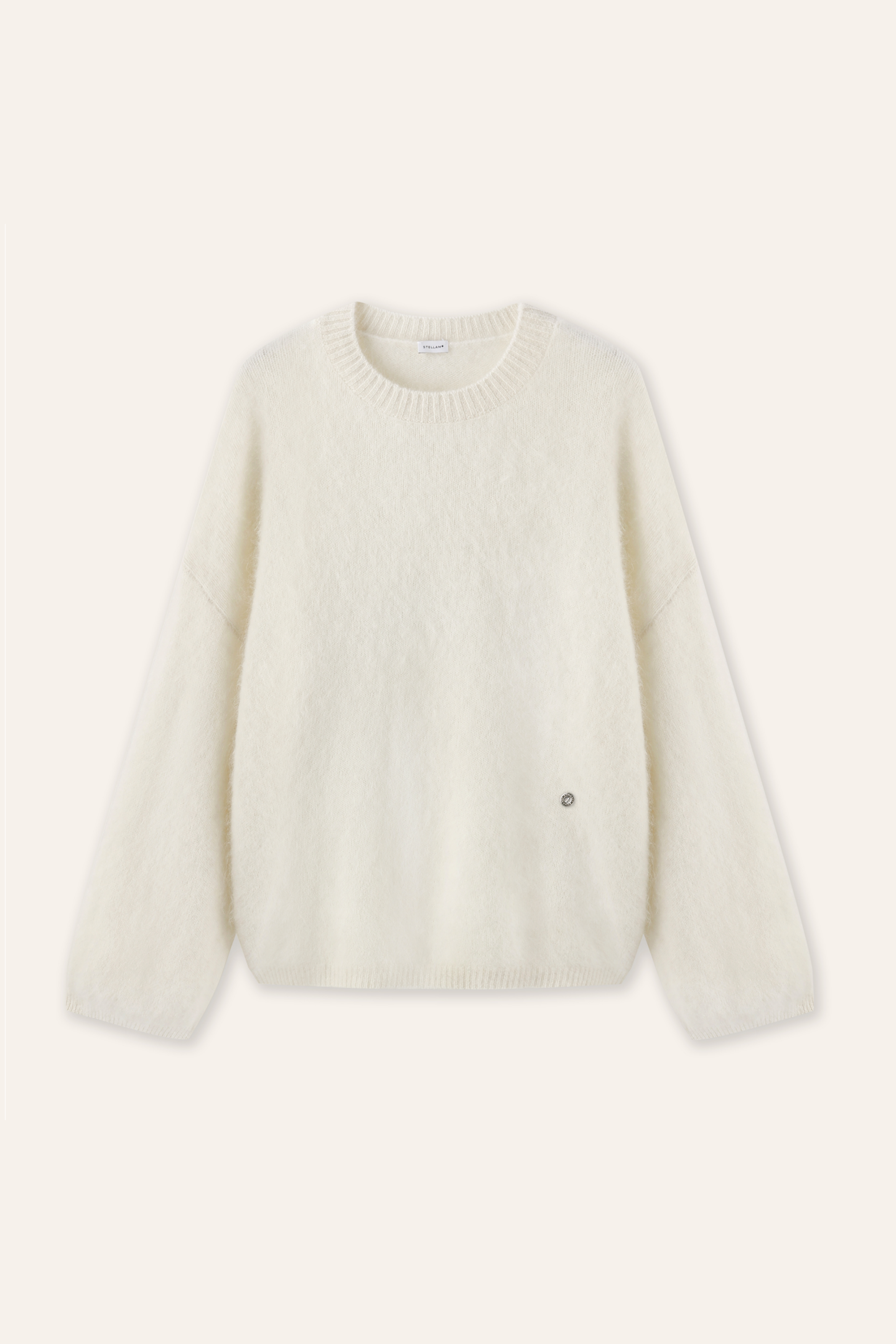 SUPERIOR merino wool sweater (White)