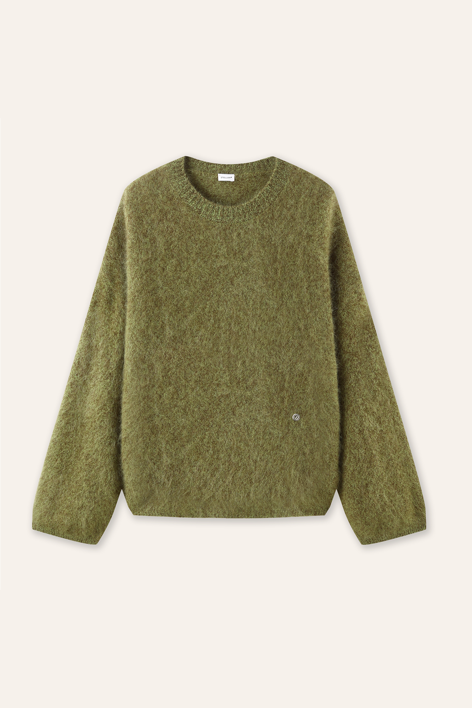 SUPERIOR merino wool sweater (Olive)