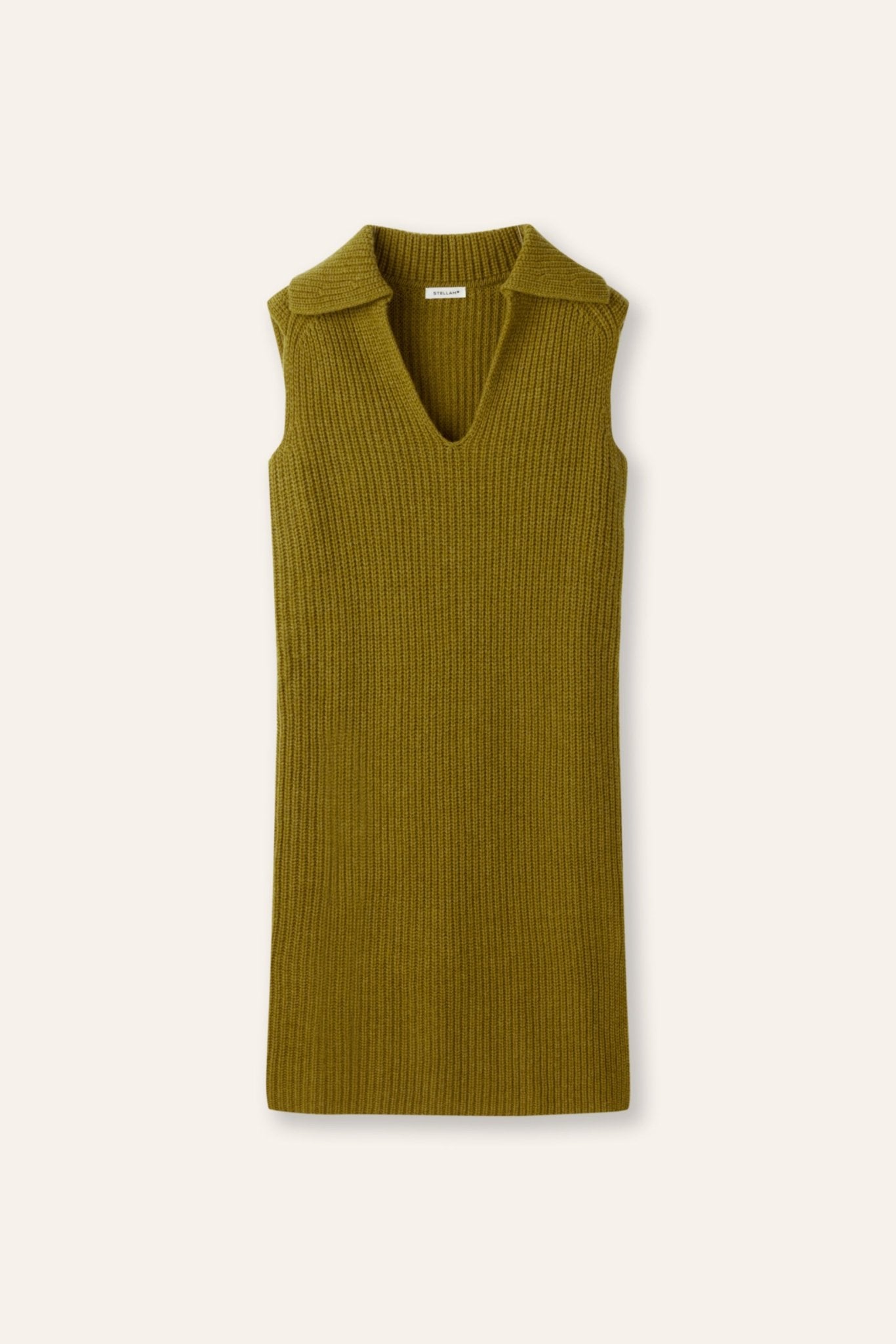 ABBY cashmere midi dress (Breen) - STELLAM