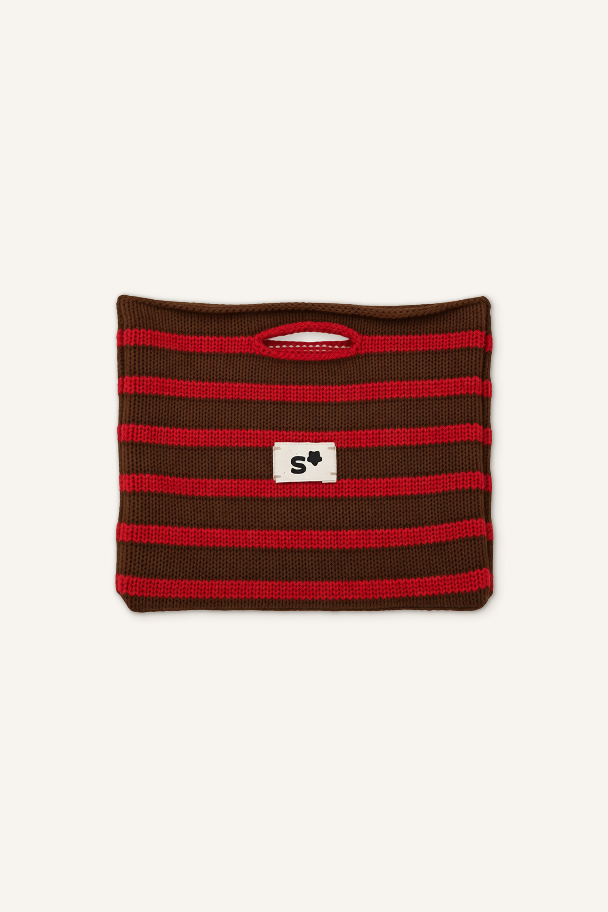 RAINBOW mini merino wool bag