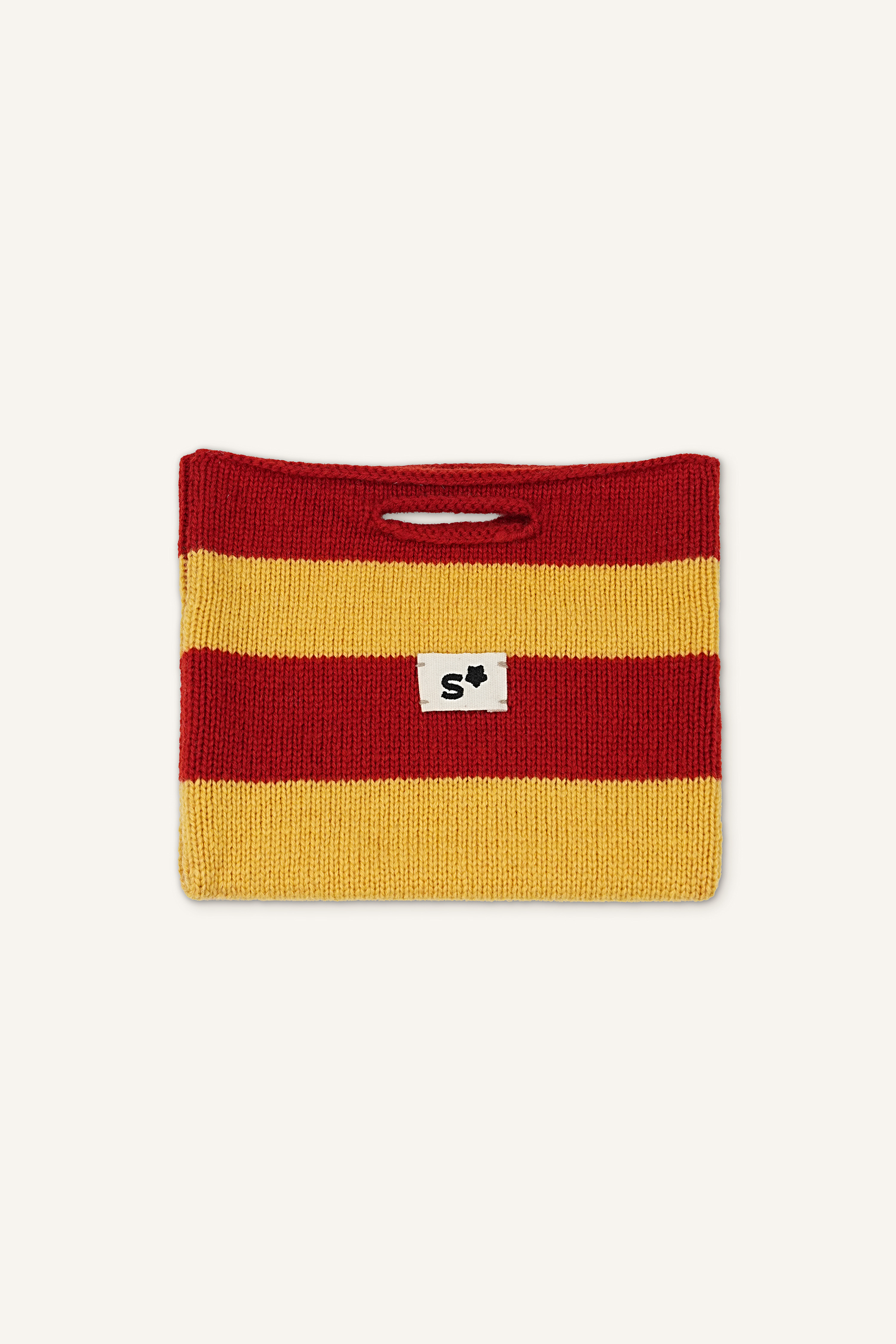 RAINBOW mini merino wool bag