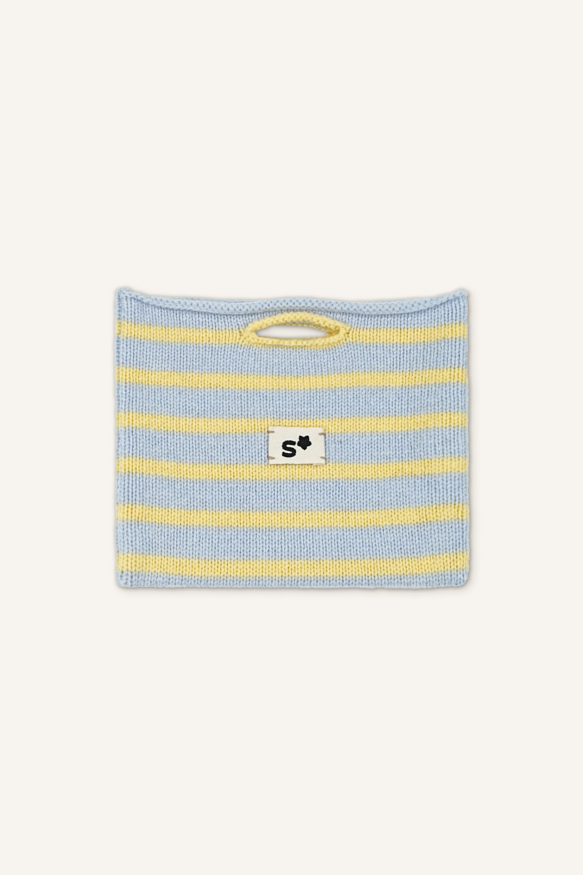 RAINBOW mini merino wool bag