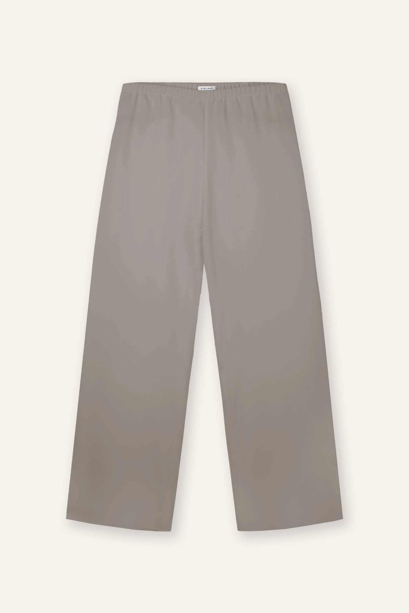 CADY wide-leg pants (Grey) - STELLAM