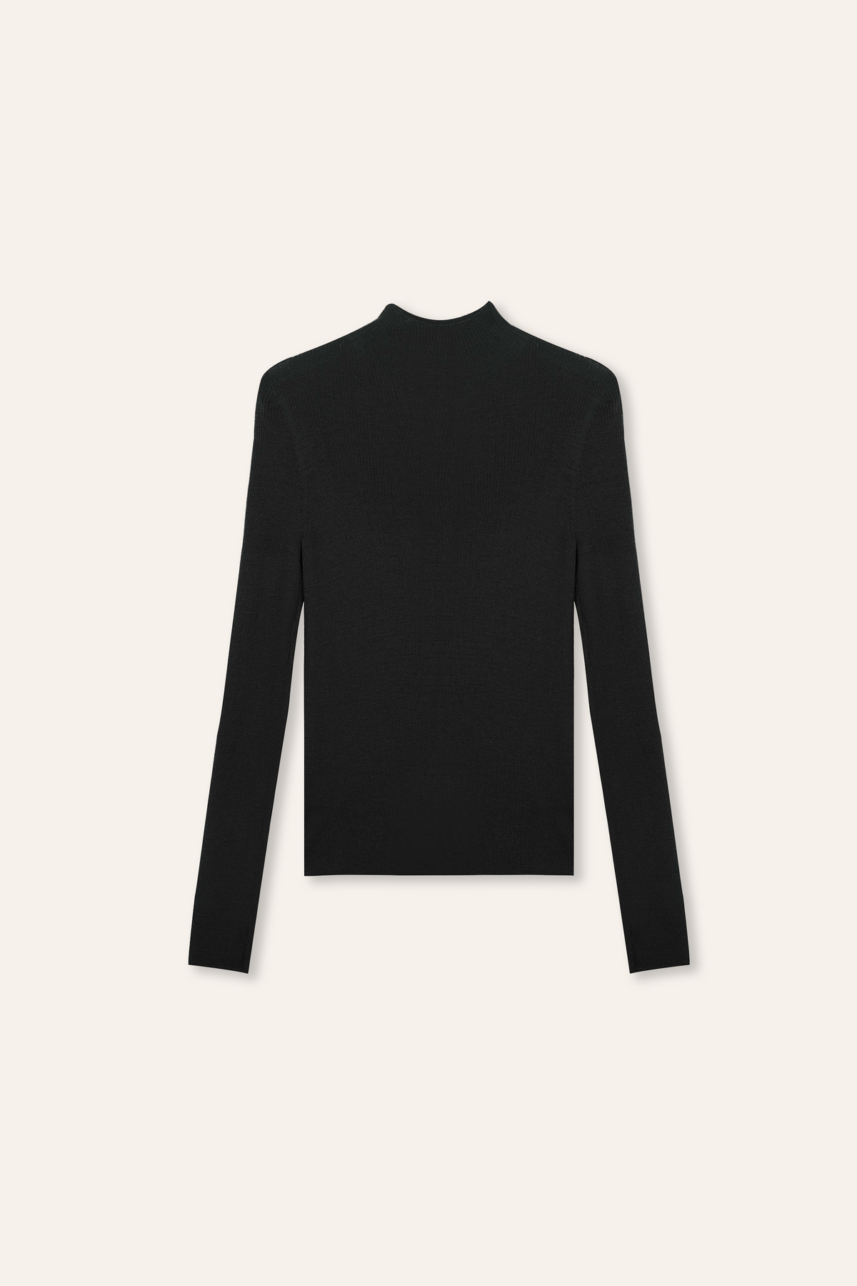 CLY premier wool seamless top (Black)