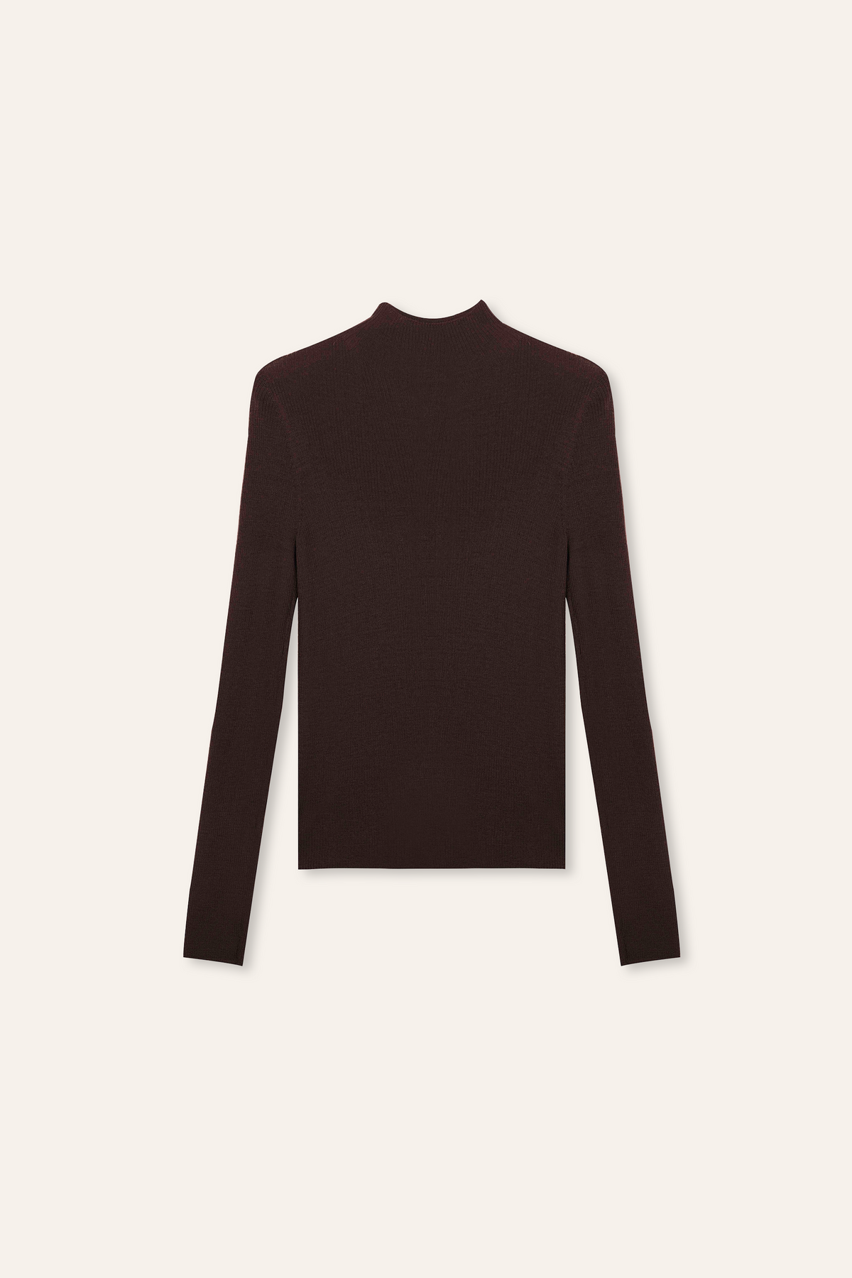 CLY premier wool seamless top (Red wine)