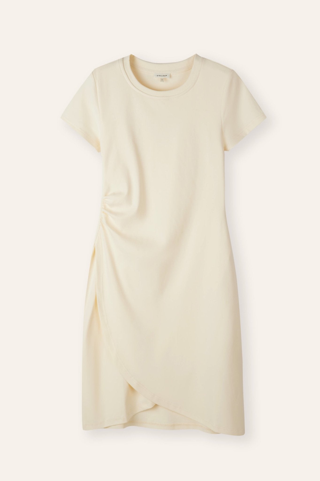 COBE 2.0 cotton dress (Milk) - STELLAM