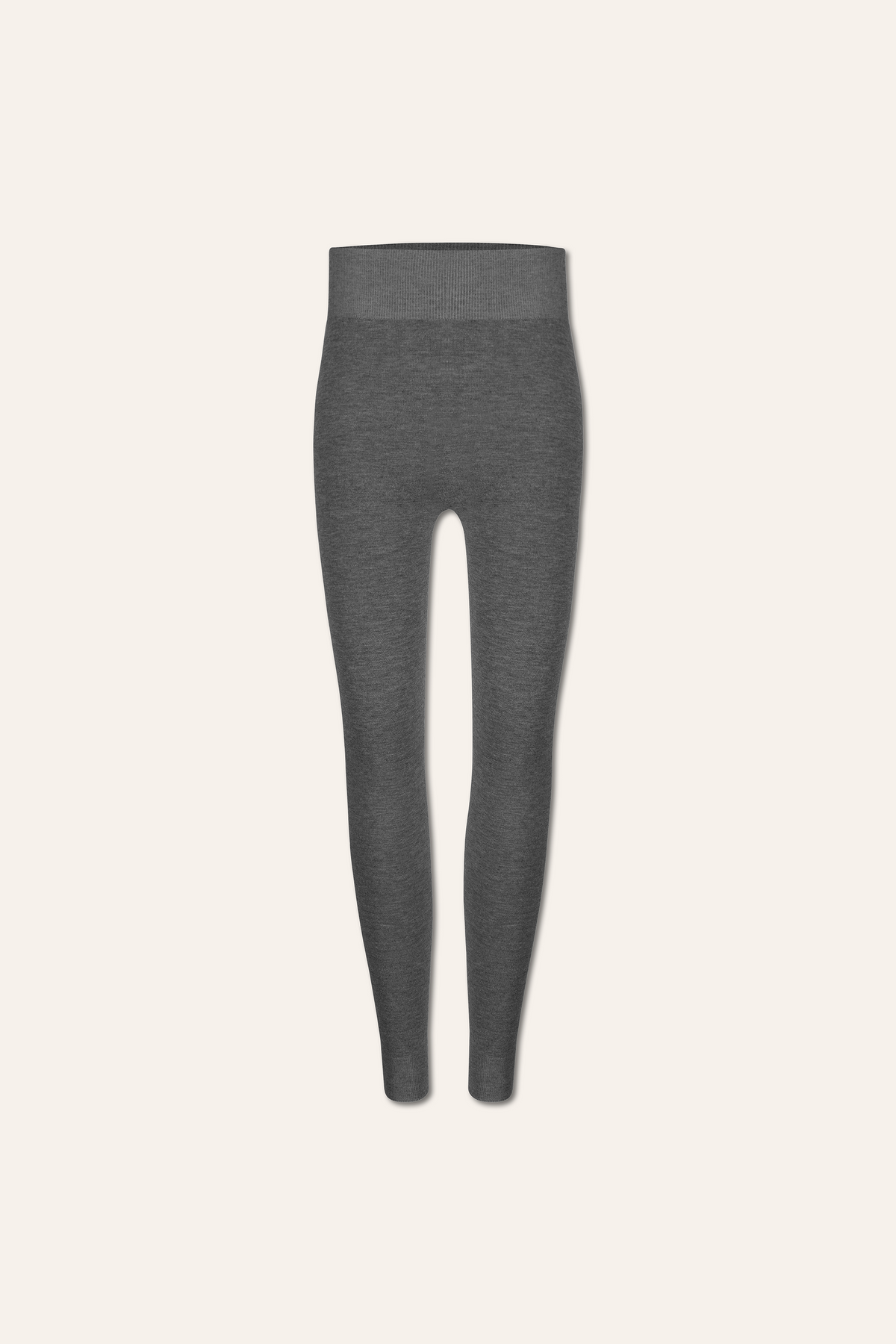 COSY seamless extra-fine wool leggings (Grey)