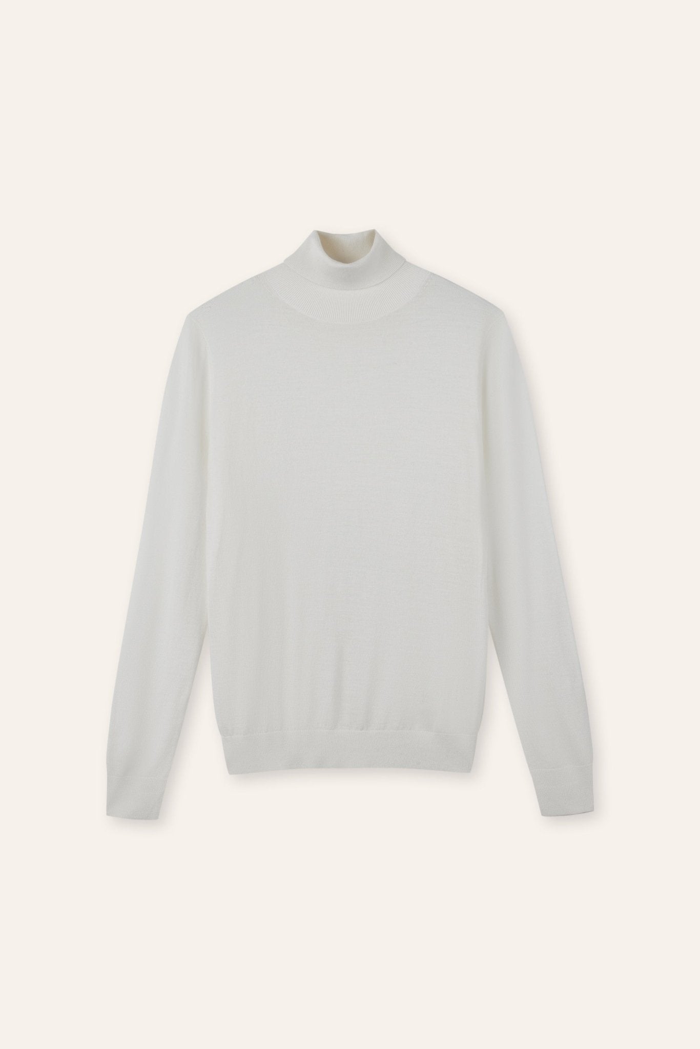 DIAMOND silk-blended sweater (White) - STELLAM
