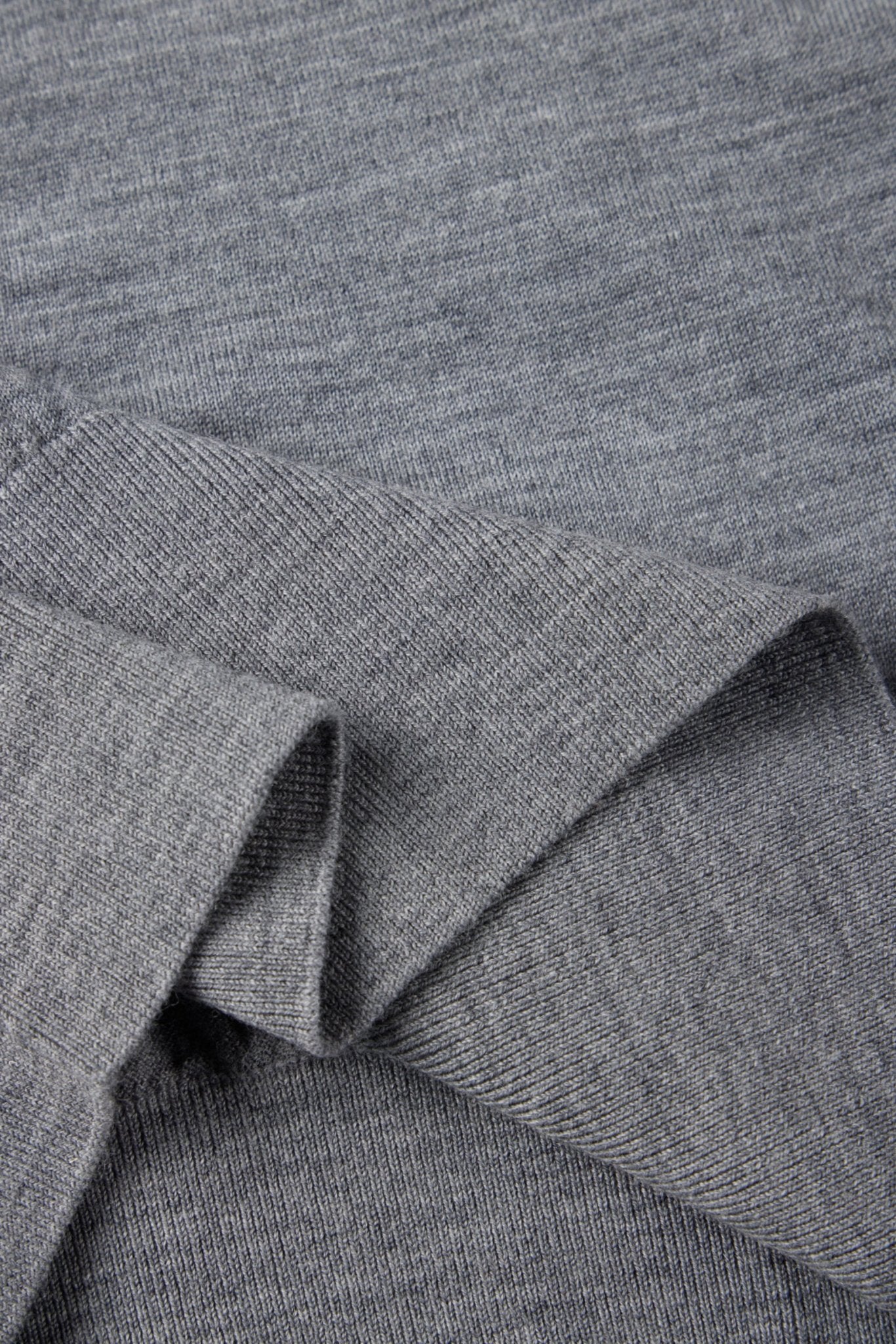 DRU wool sweater (Grey) - STELLAM