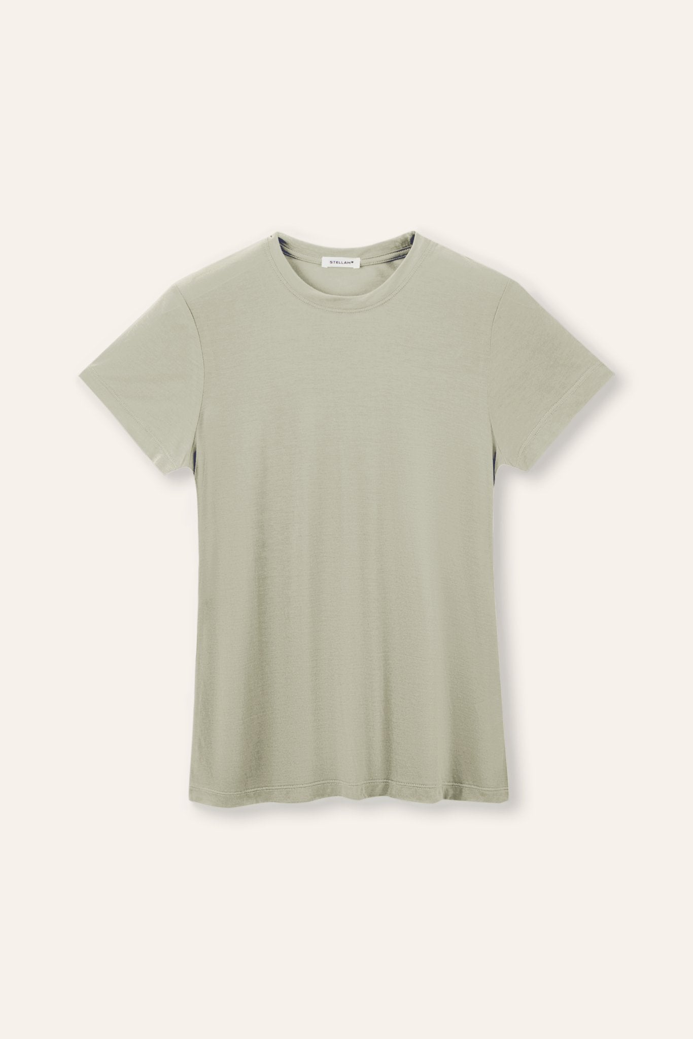 ECO Tencel tee (Sage) - STELLAM