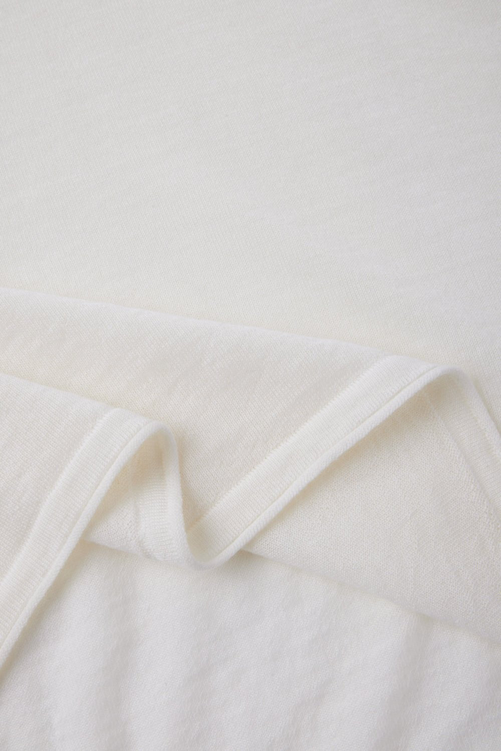 EDITH oversized merino wool pullover (Milk) - STELLAM