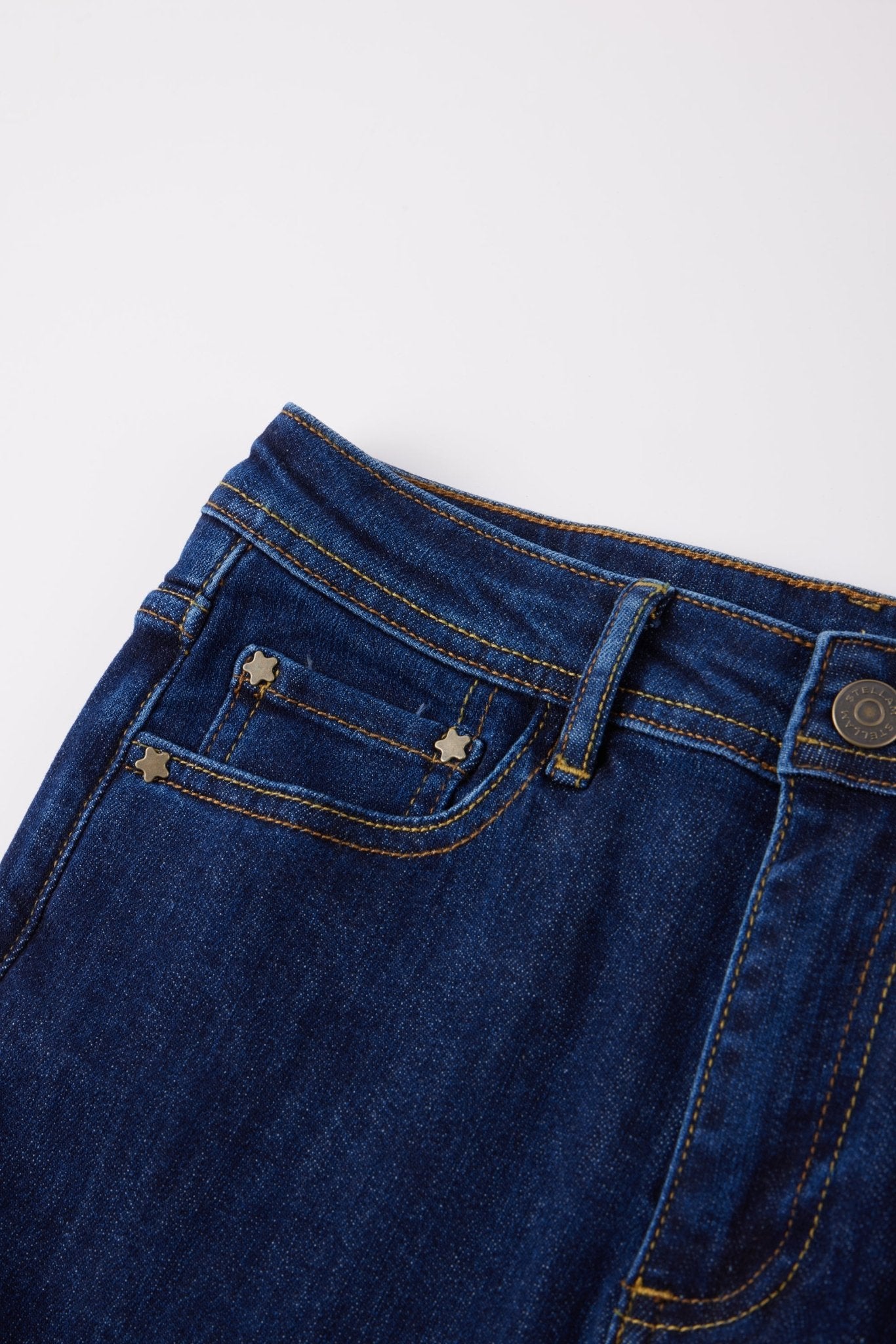 ELLA high-waisted skinny jeans (Blue) - STELLAM