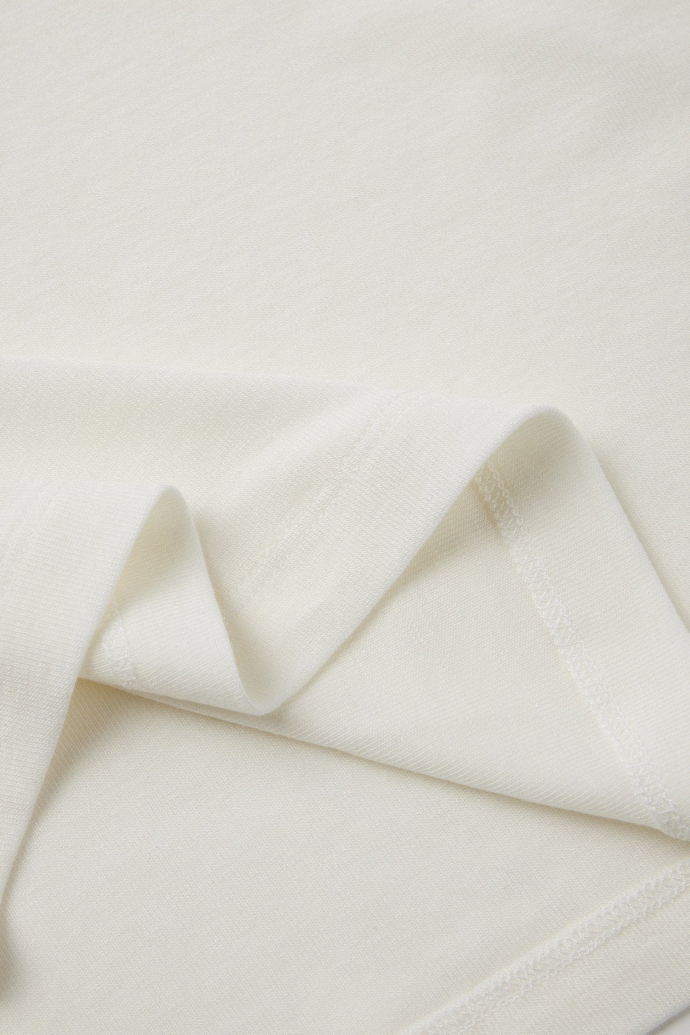 EMMA TENCEL jersey top (White) - STELLAM