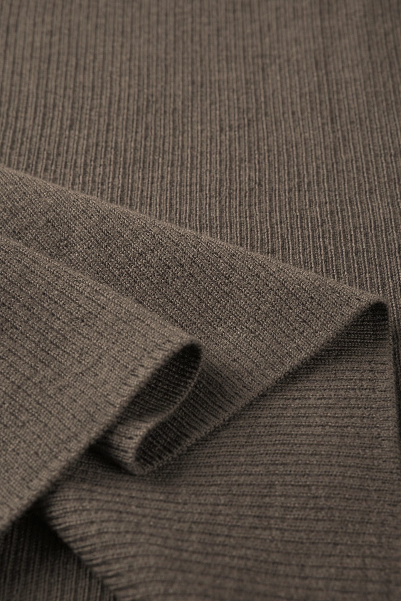 EVA crew mid-sleeve pullover (Oatmeal) - STELLAM