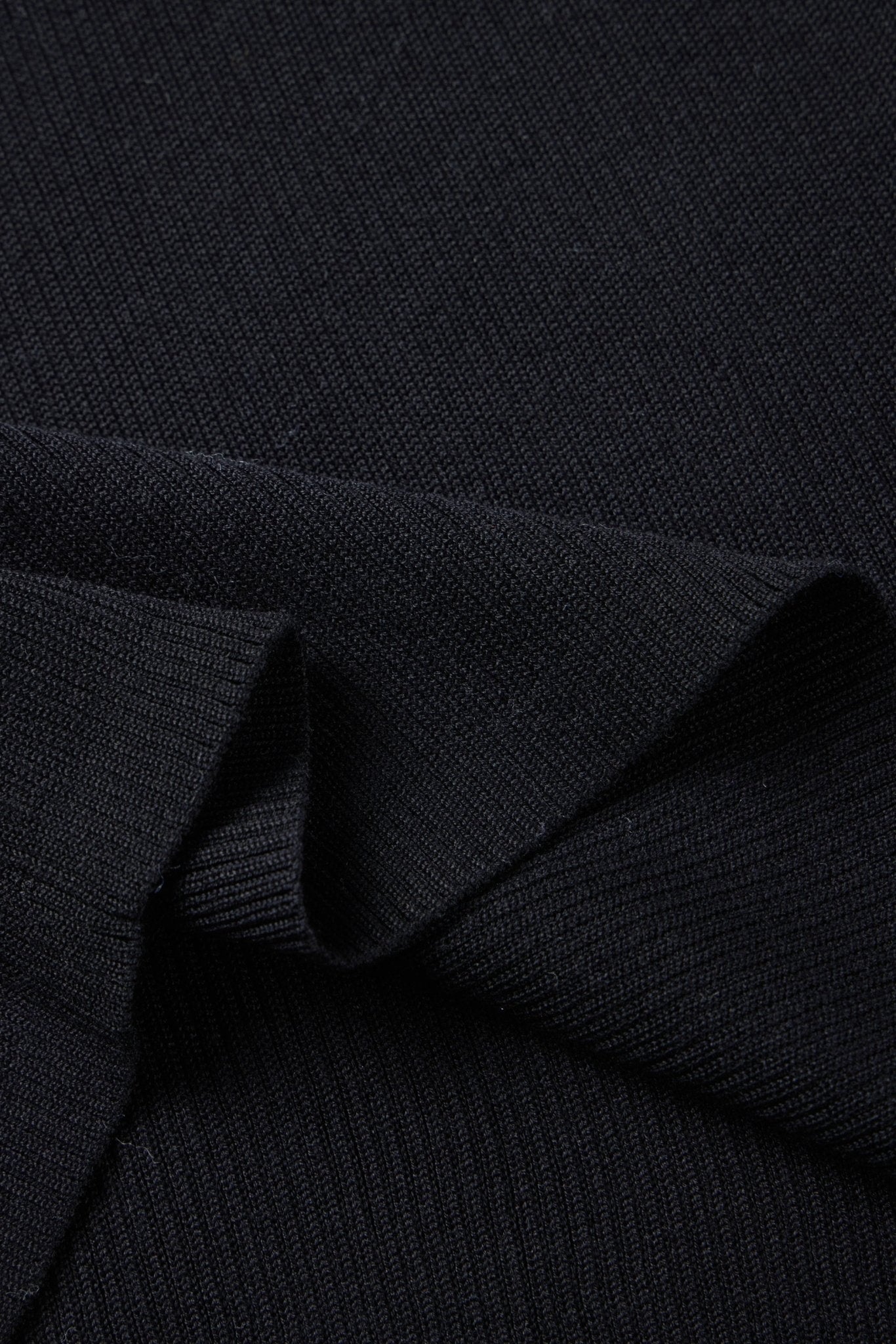 FENYA silk knit tank (Black) - STELLAM