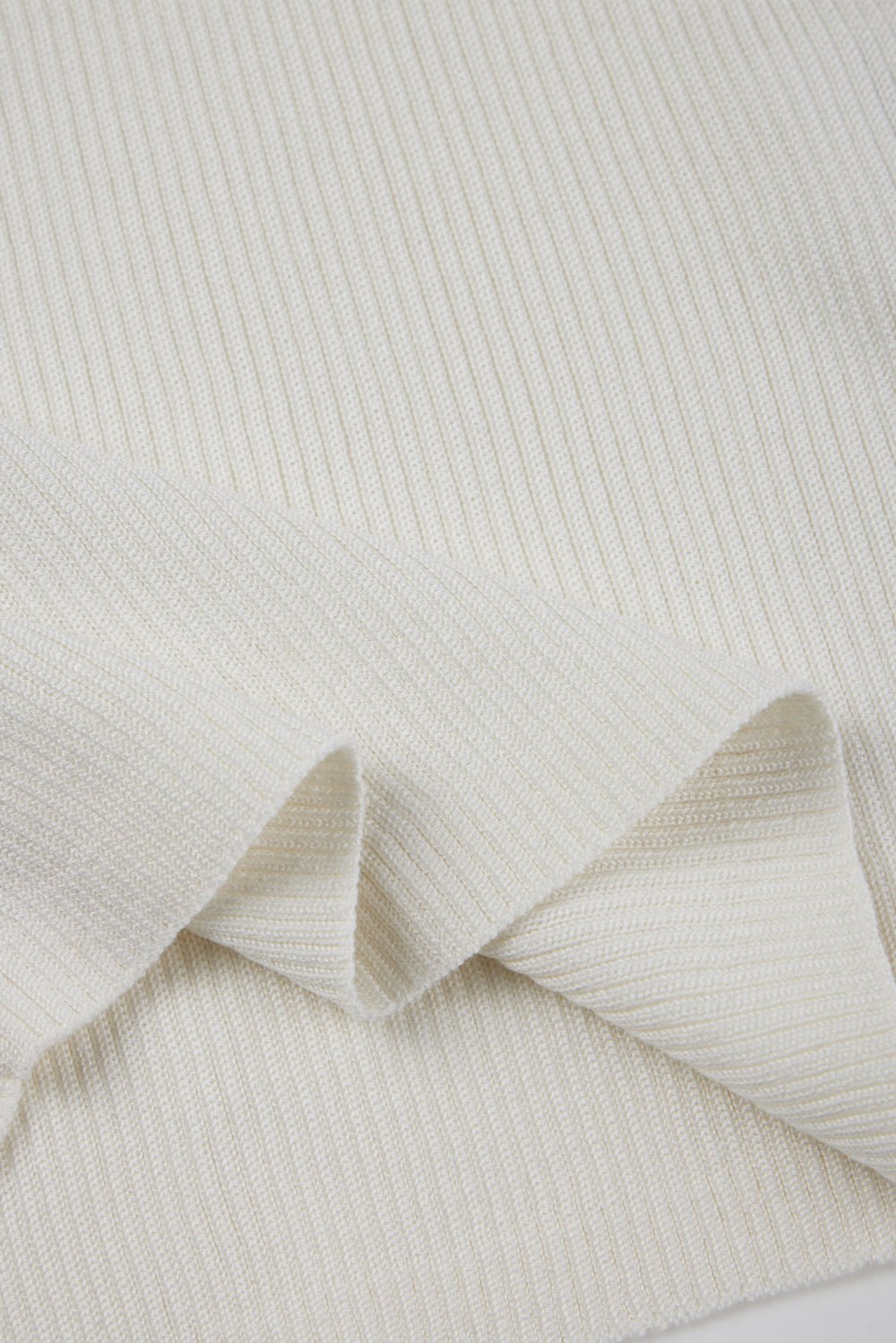 FENYA silk knit tank (White) - STELLAM
