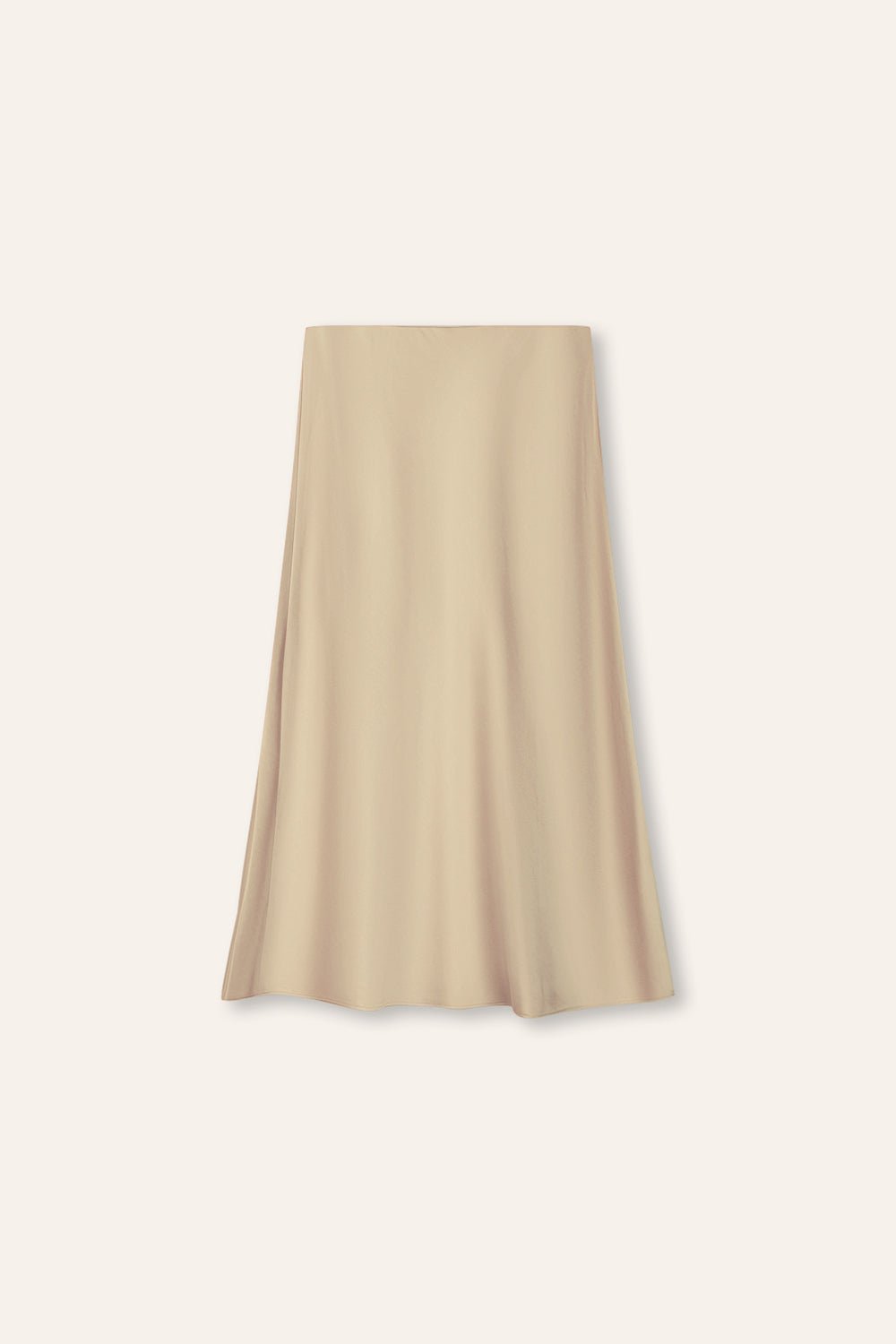 GLITTER B Mid-night midi skirt (Champagne) - STELLAM
