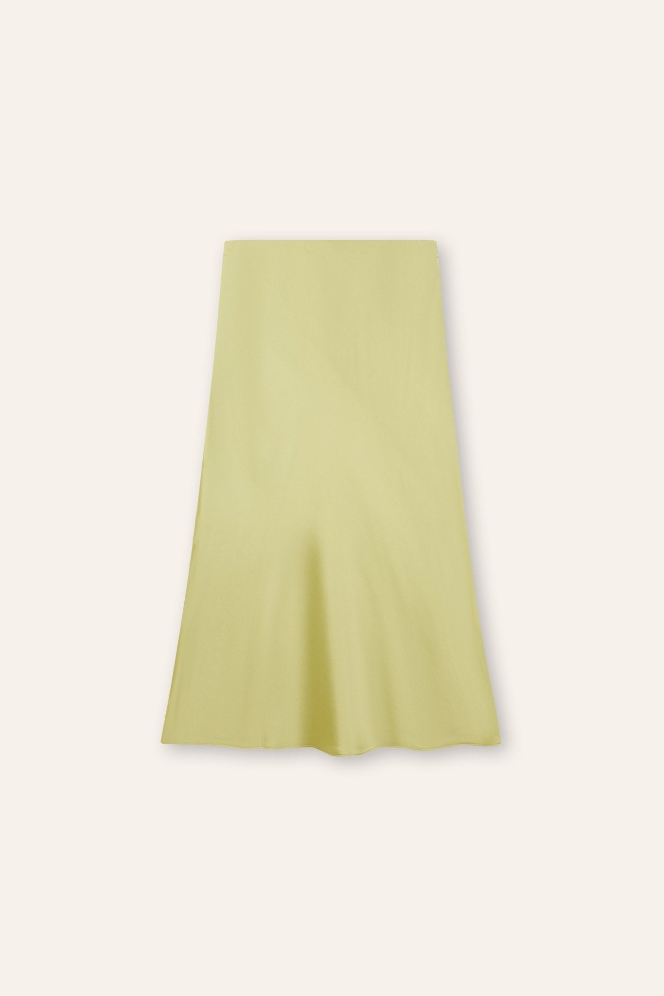 GLITTER B Mid-night midi skirt (Lime) - STELLAM
