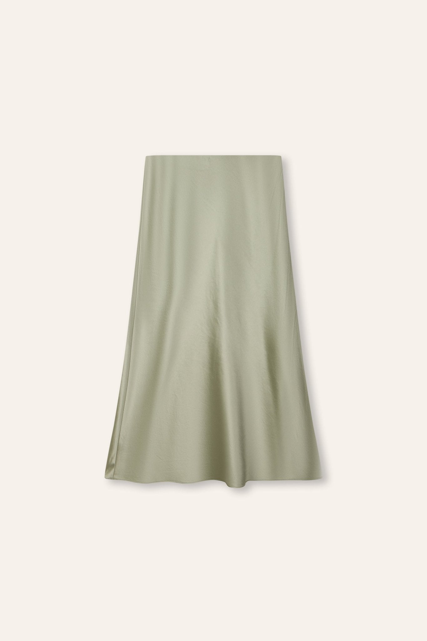 GLITTER B Mid-night midi skirt (Sage) - STELLAM