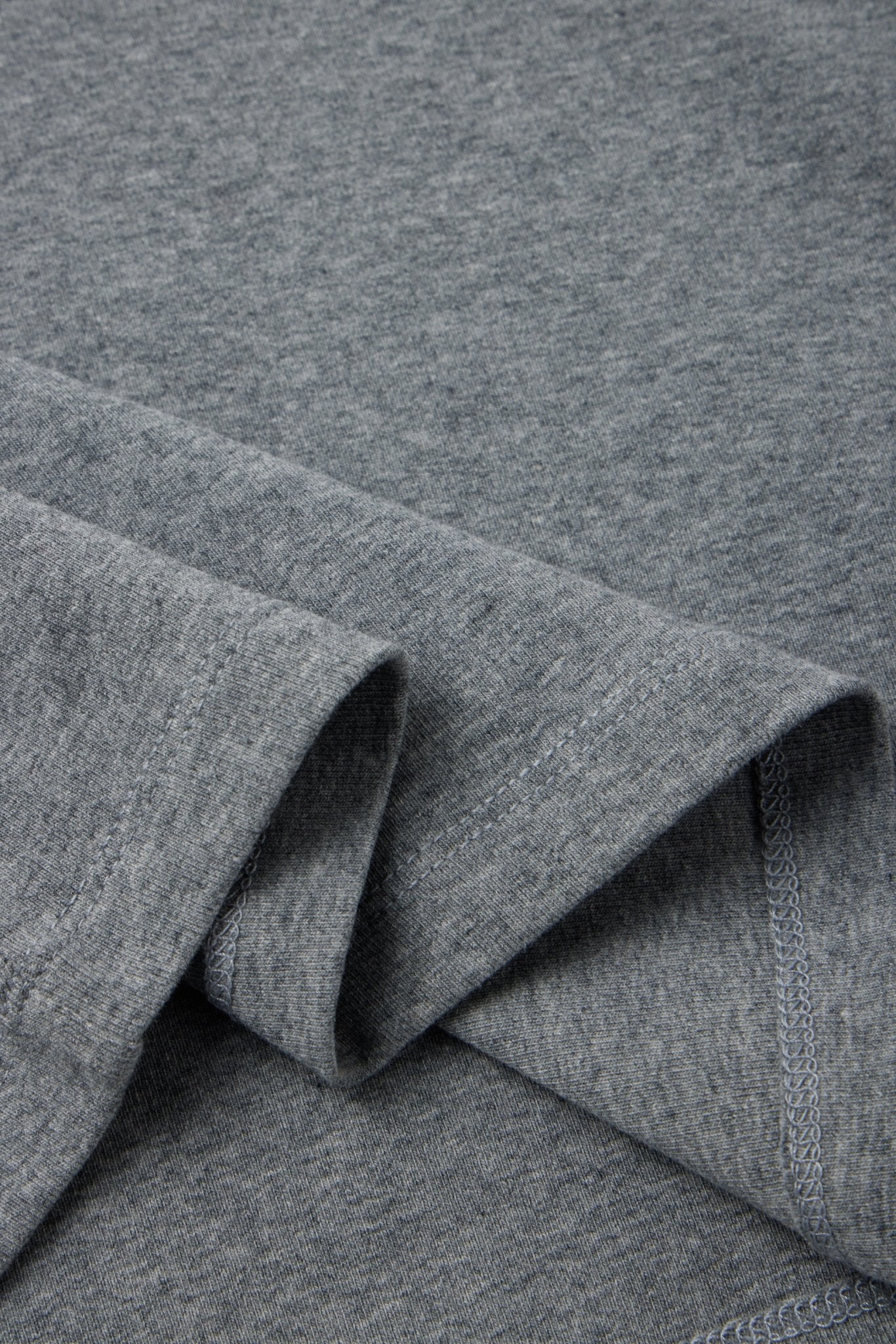 JADE cotton tee (Grey) - STELLAM