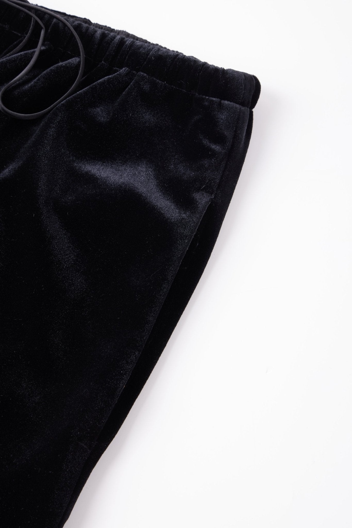 JOLIE velvet pants (Black) - STELLAM