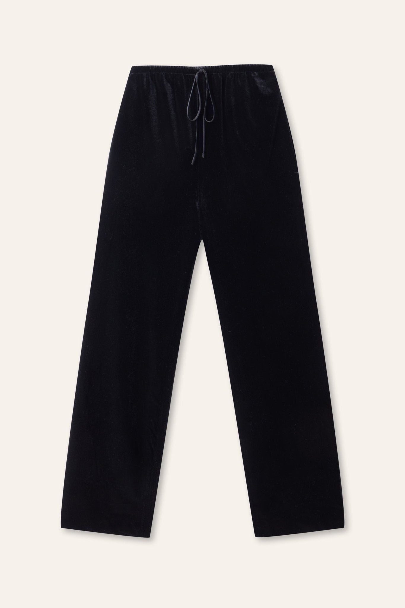 JOLIE velvet pants (Black) - STELLAM