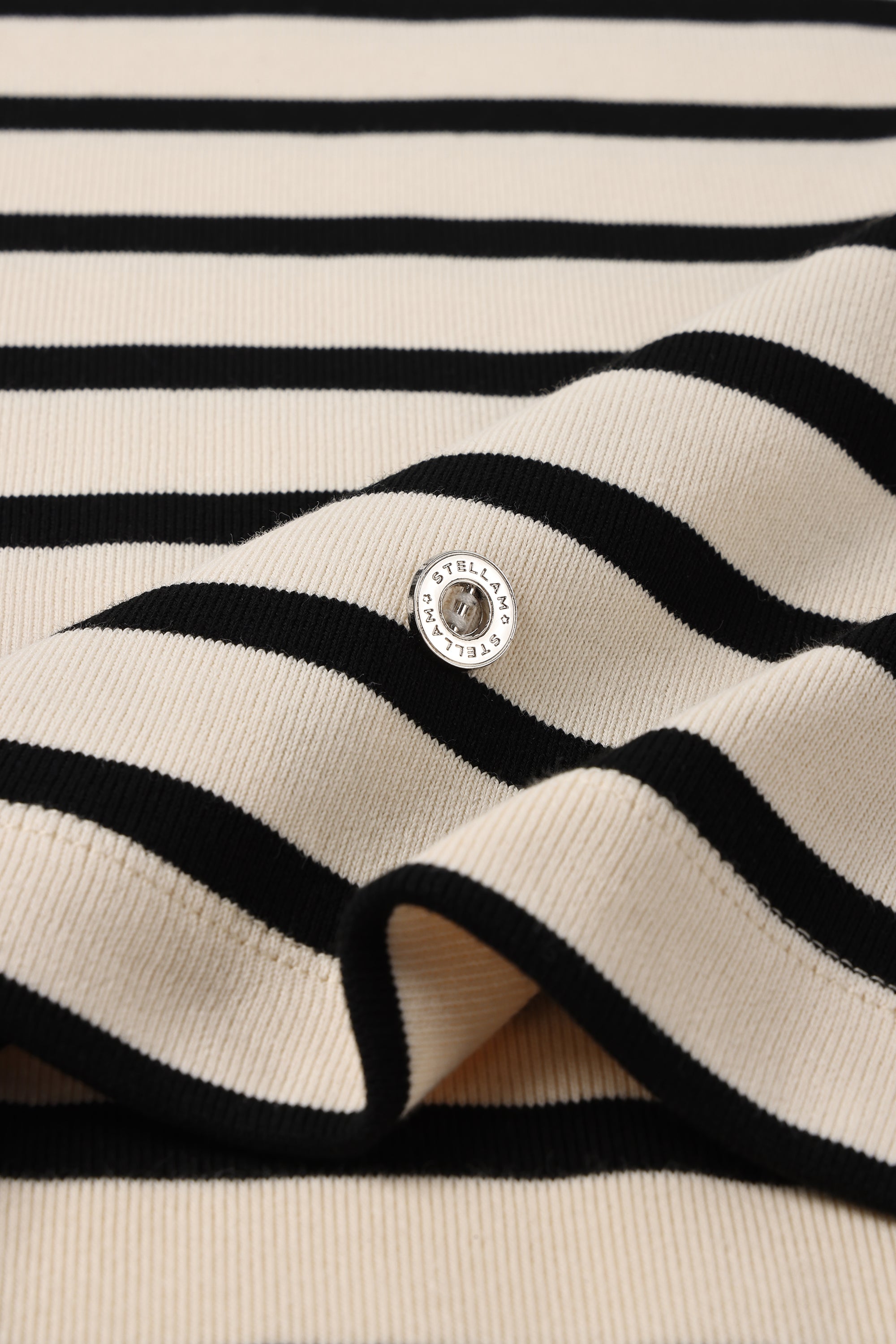 KRIS cotton oversize top (Black stripe)