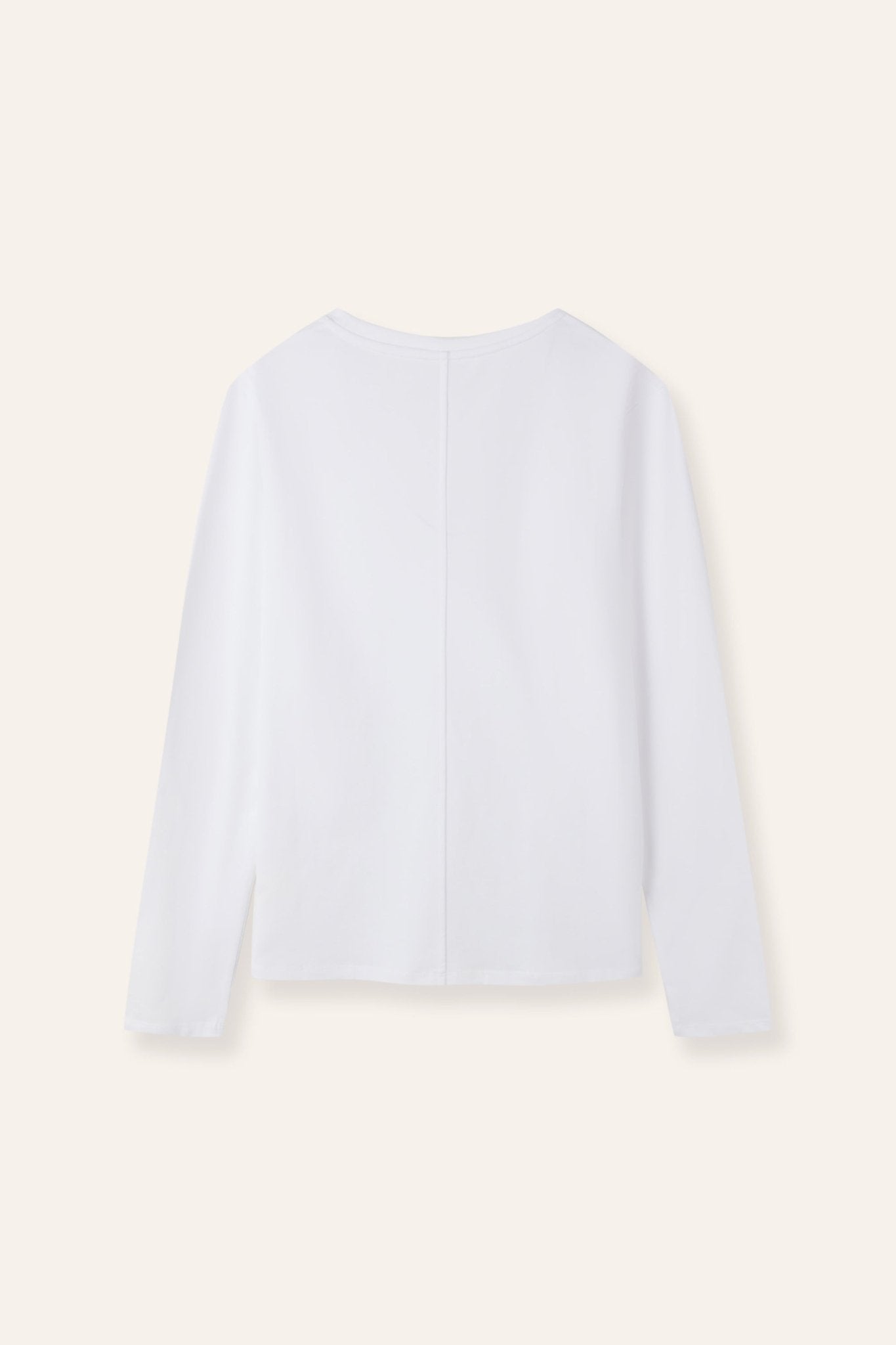 MAN essentials cotton-jersey top (White) - STELLAM