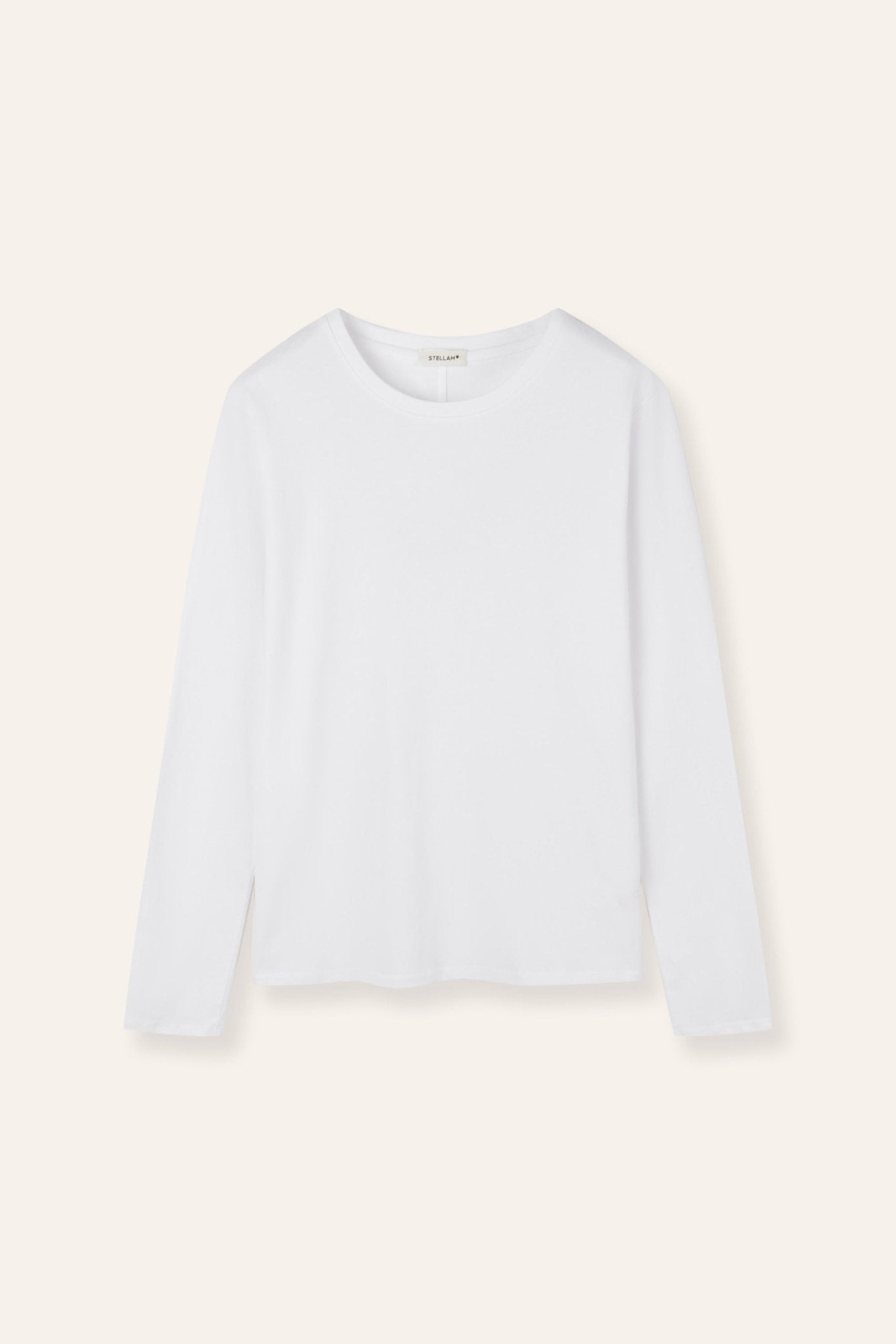 MAN essentials cotton-jersey top (White) - STELLAM