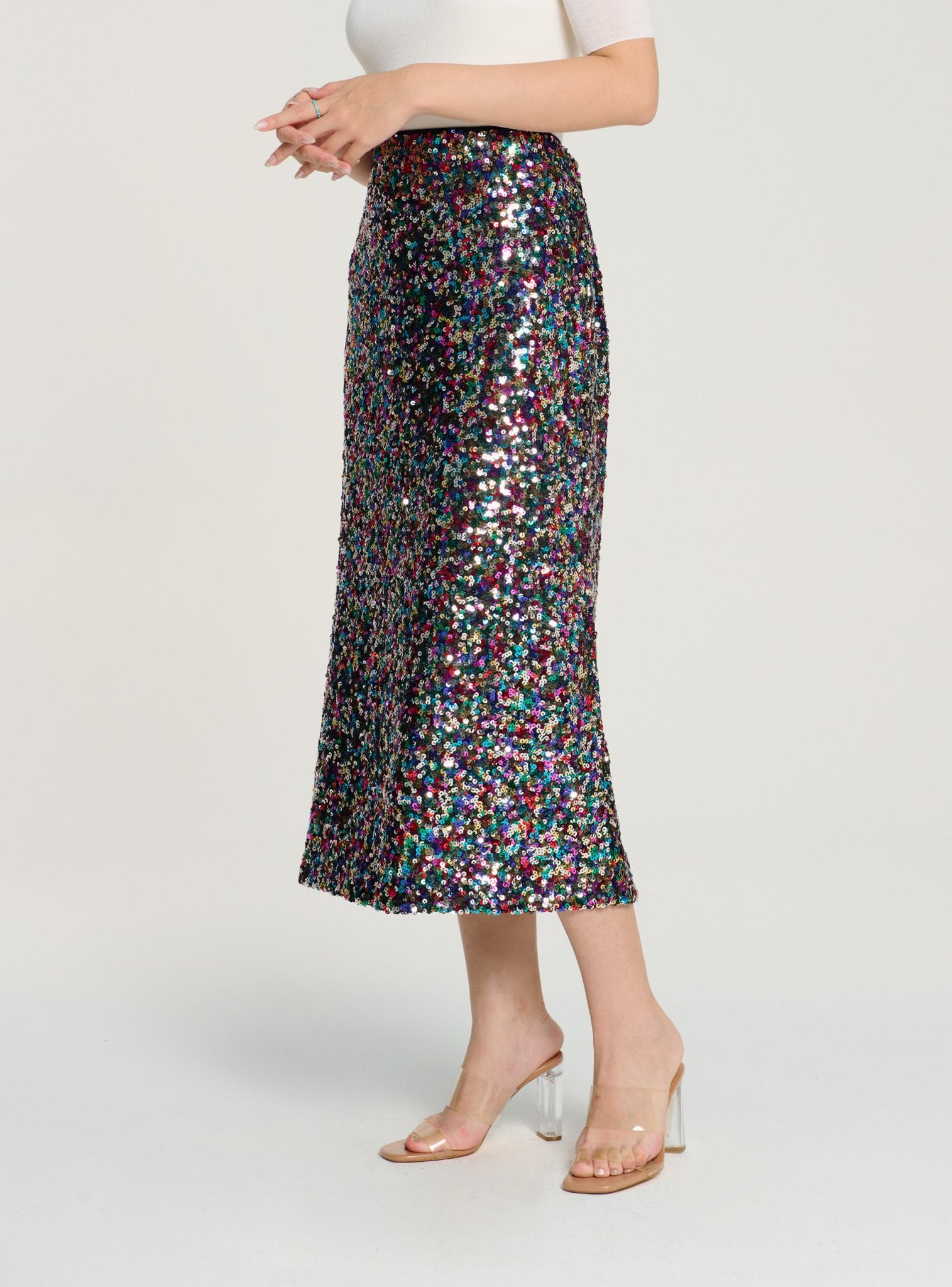 MINI MERMAID mid skirt (Mix) - STELLAM